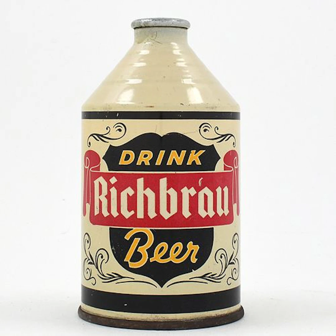 Richbrau Beer Crowntainer 198-19 OUTSTANDING