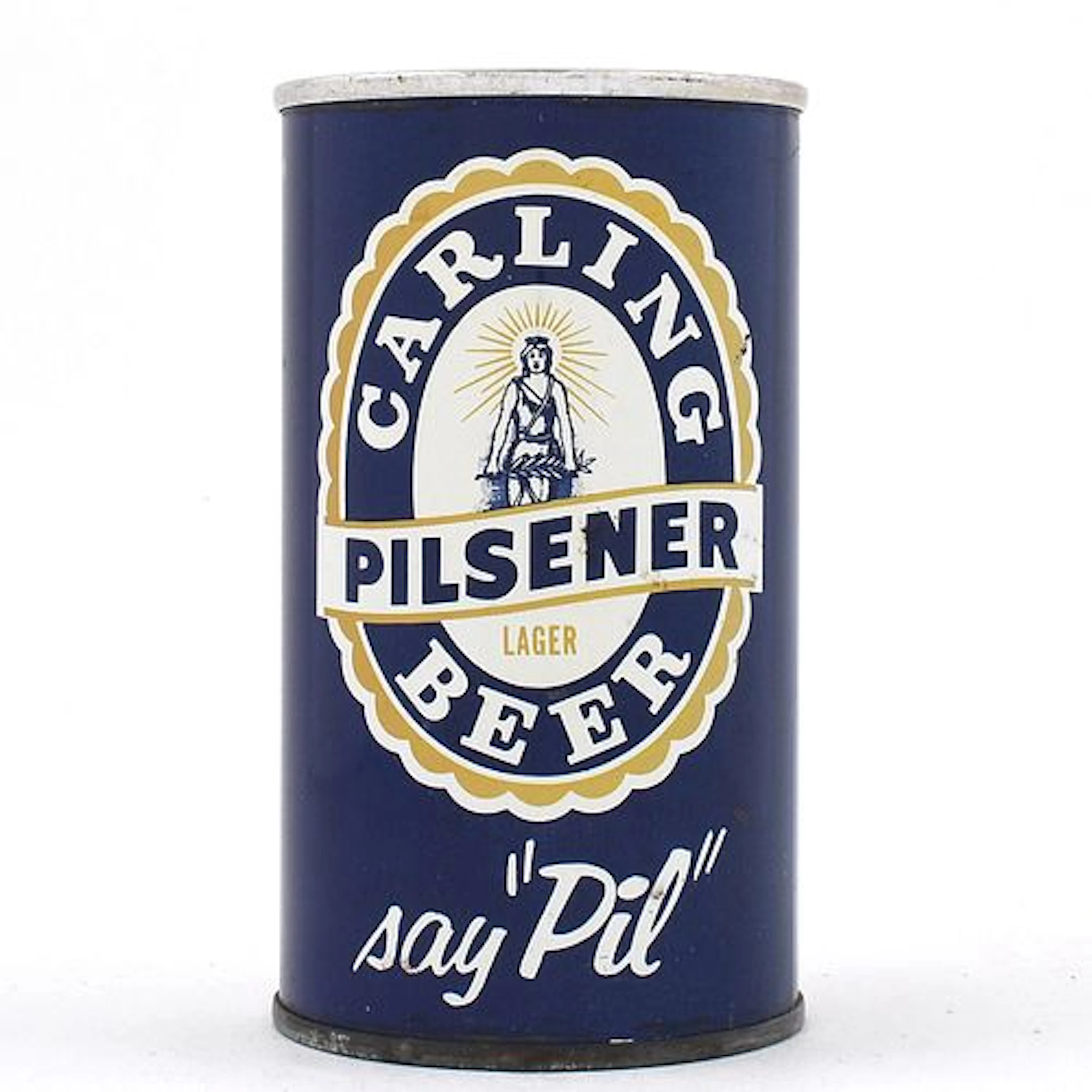 Carling Pilsener Beer Canadian Pull Tab SAY PIL