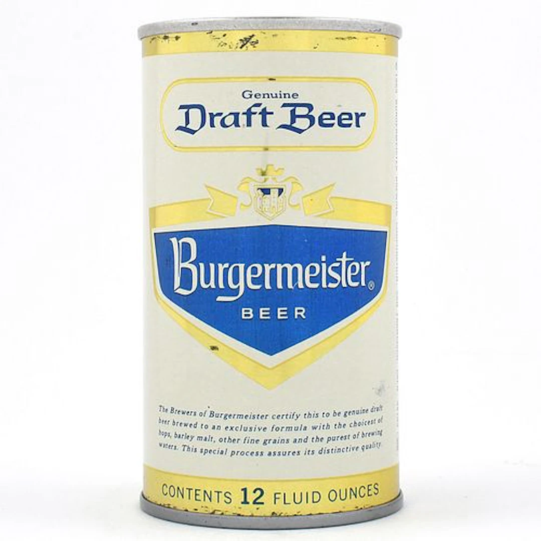 Burgermeister Draft Pull Tab BURGERMEISTER 1969 METALLIC L51-29 UNLISTED