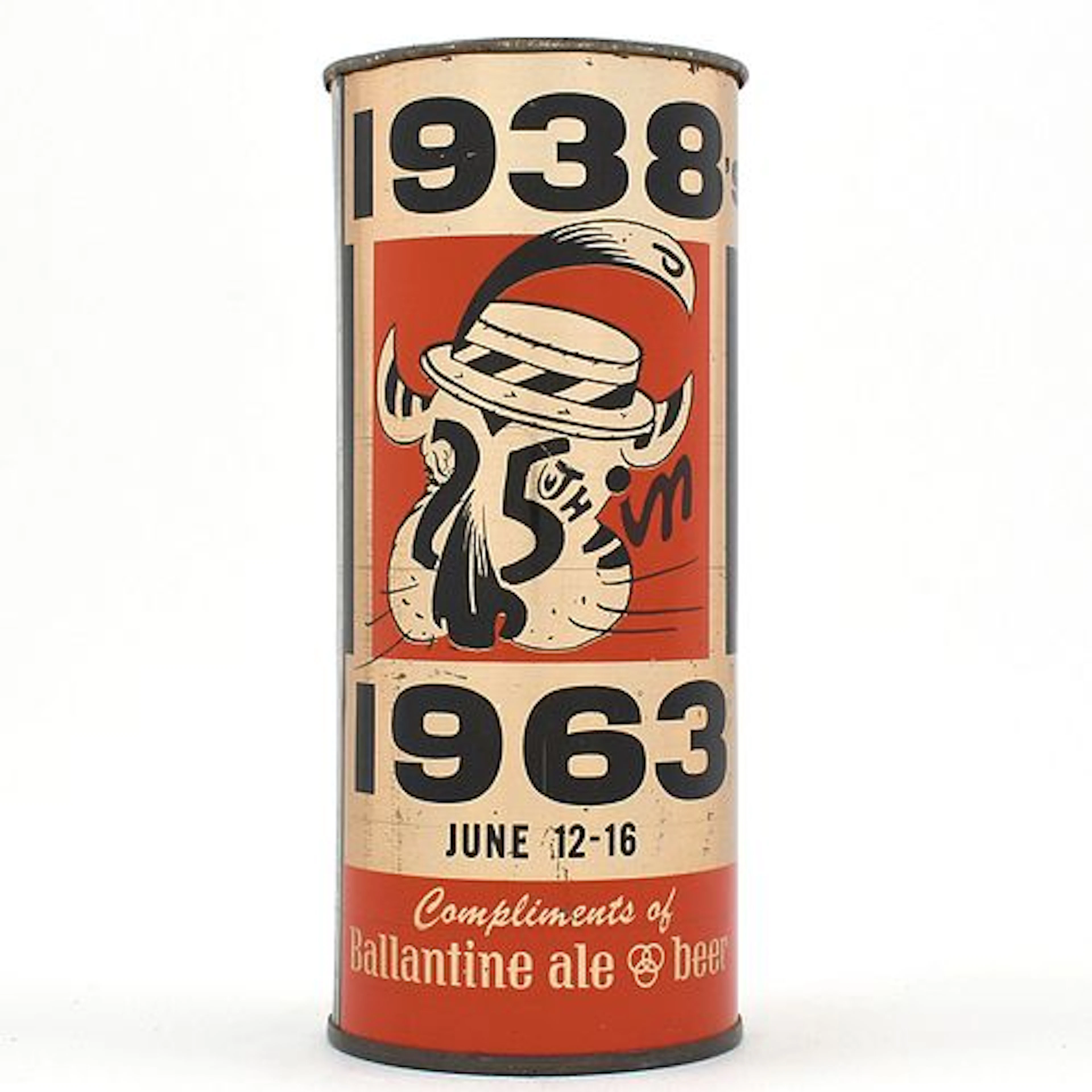 Ballantine Beer 16 Ounce Princeton University Class of 1938 25th Reunion