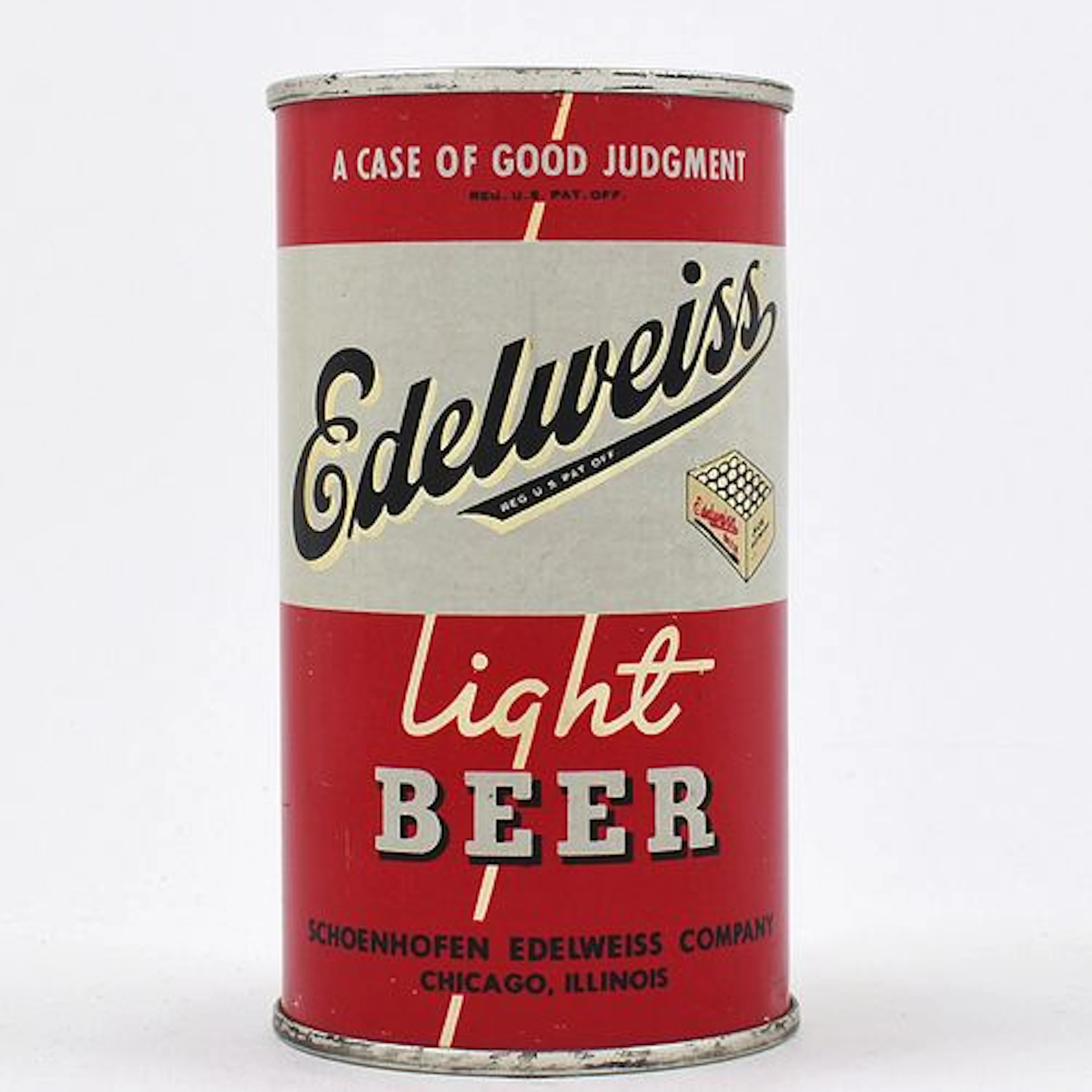 Edelweiss Light Beer Flat Top IRTP 58-39 EXCELLENT