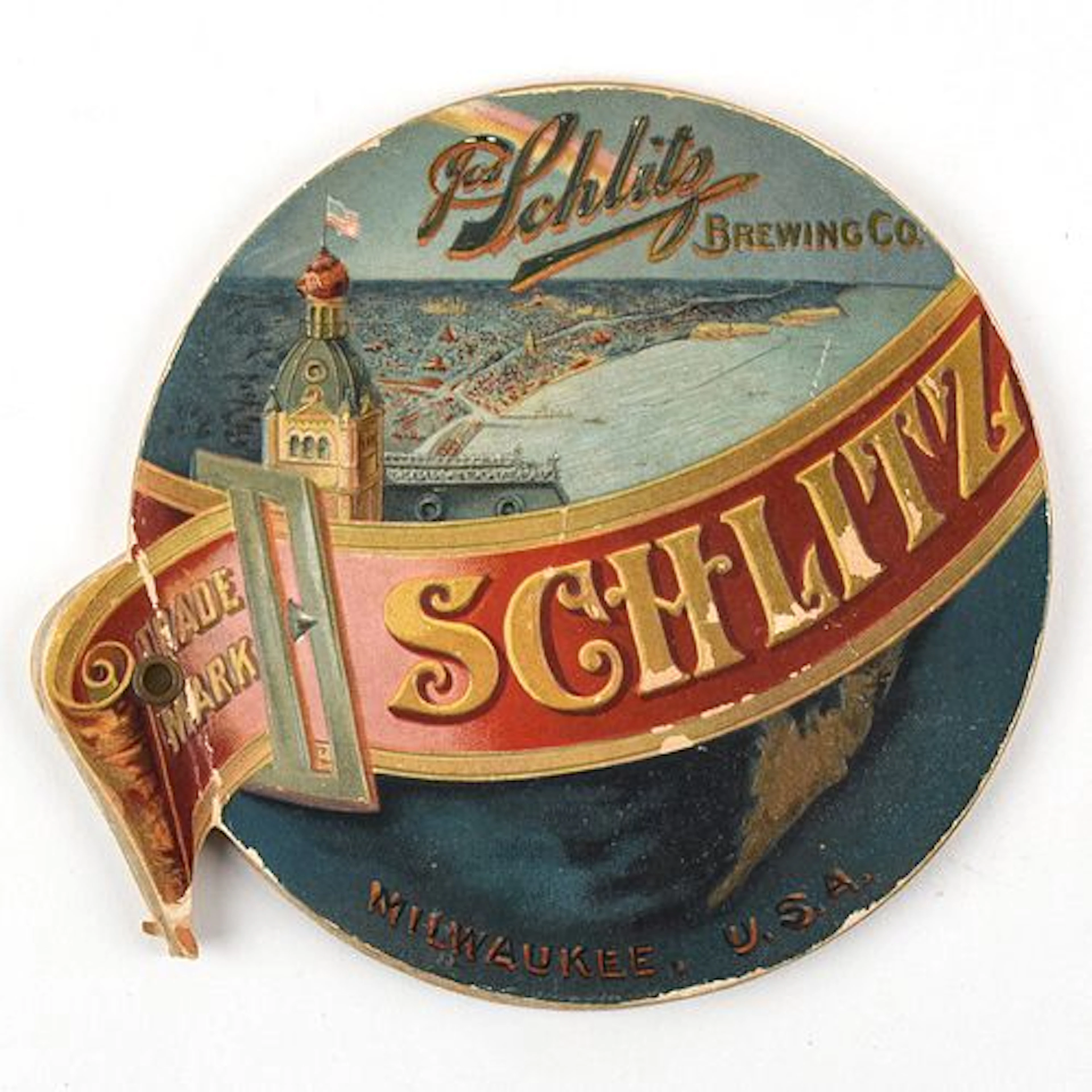 Schlitz Pre-Prohibition Slide Book WORD ACCORDING TO SCHLITZ