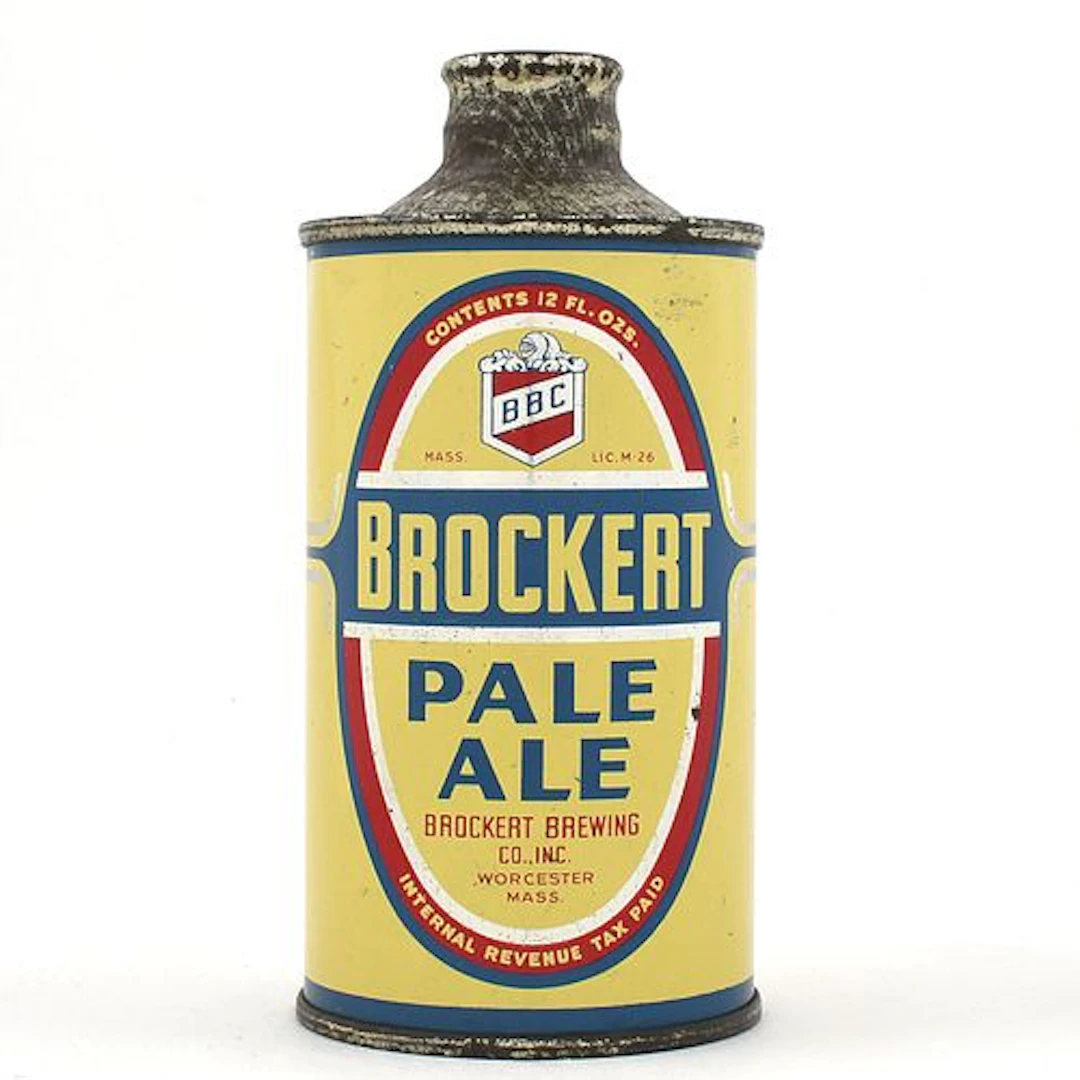 Brockert Pale Ale Cone Top 154-24 EXCELLENT