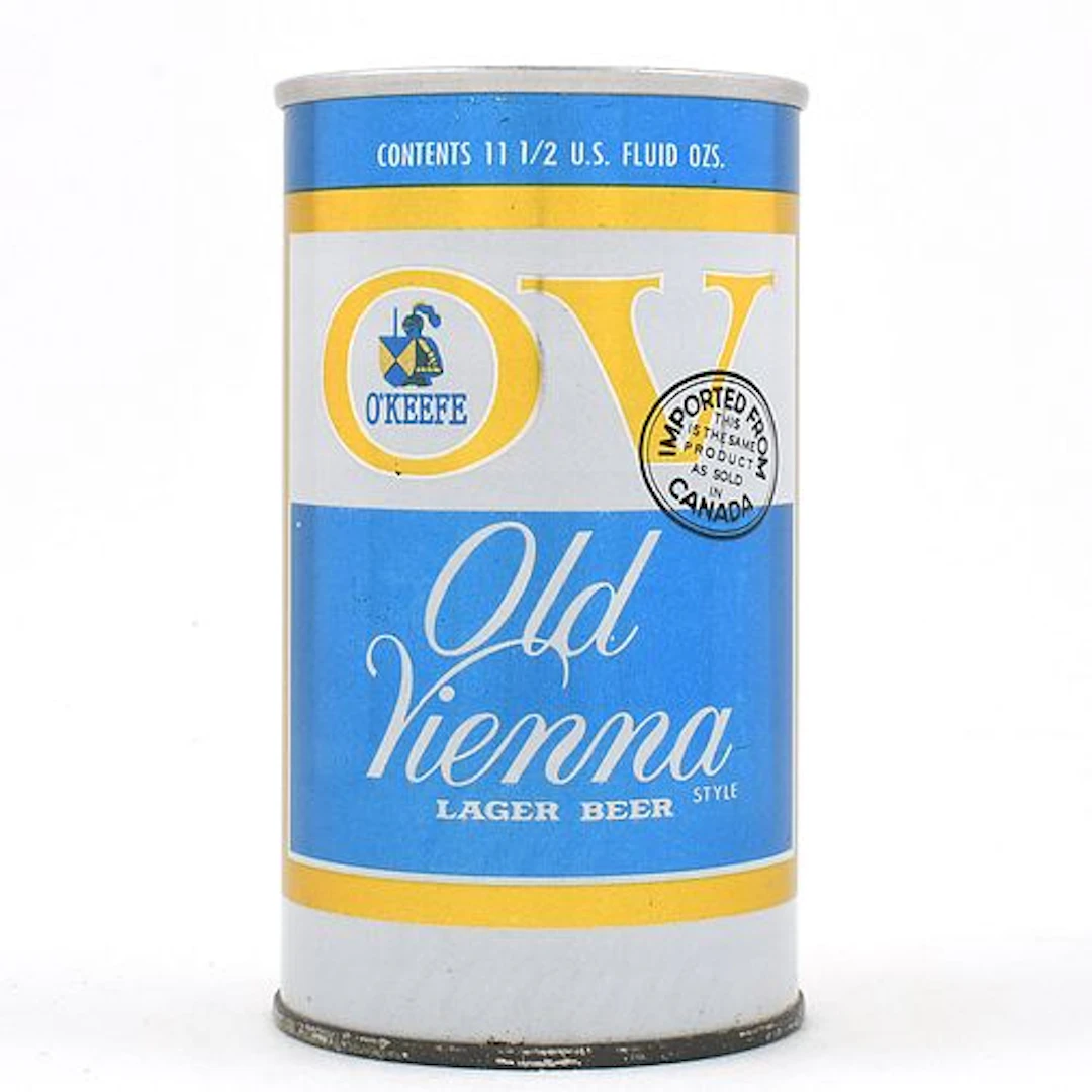 O Keefe Old Vienna Beer Canadian Zip Top