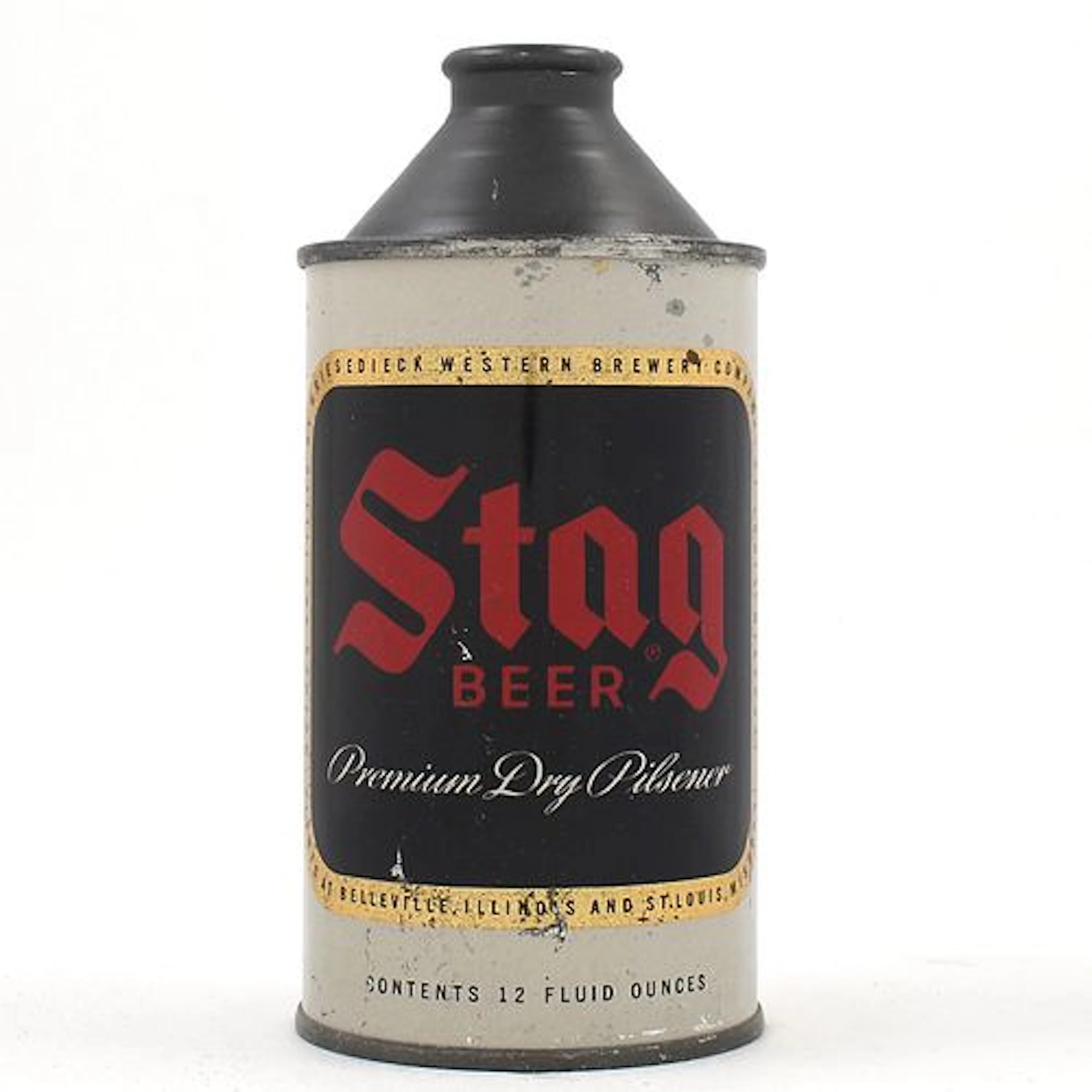 Stag Beer Cone Top NON-IRTP 186-4