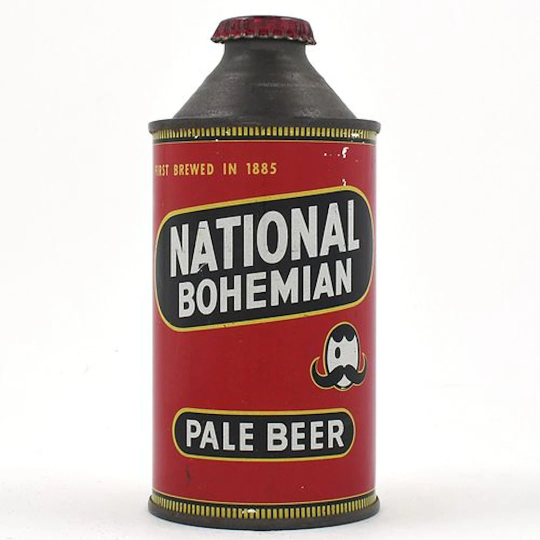 National Bohemian Beer Cone Top IRTP 175-7 EXCELLENT