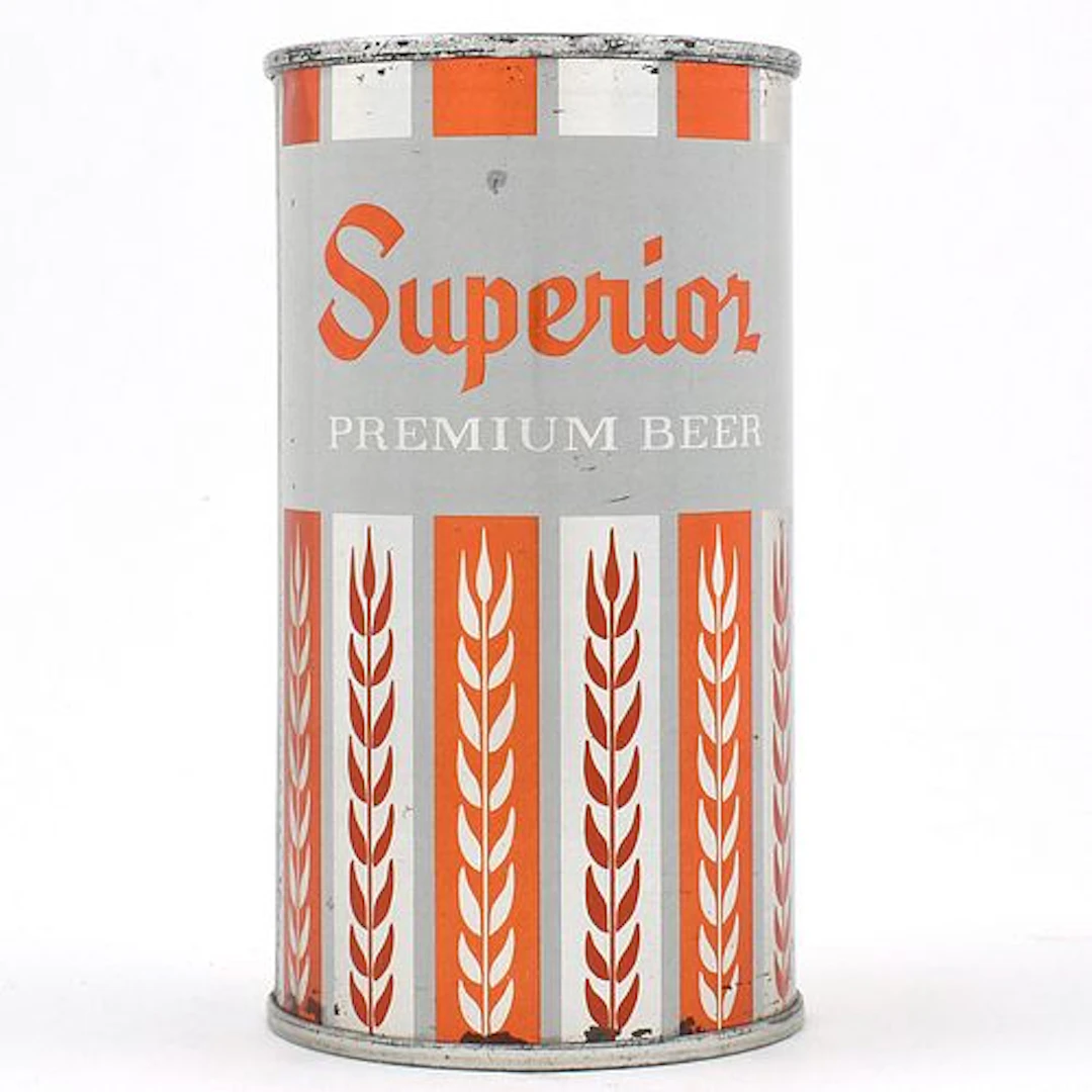 Superior Beer Flat Top 138-4 EXCELLENT