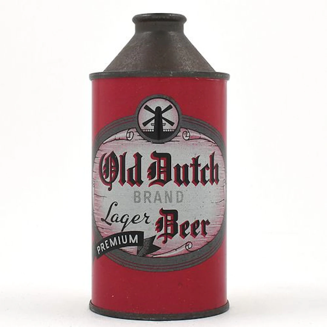 Old Dutch Lager Beer Cone Top 176-4