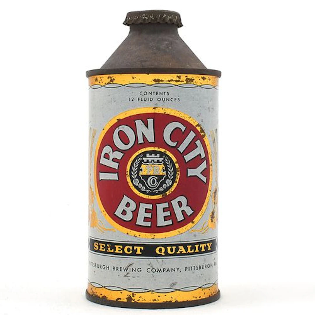 Iron City Beer Cone Top NON-IRTP 170-1
