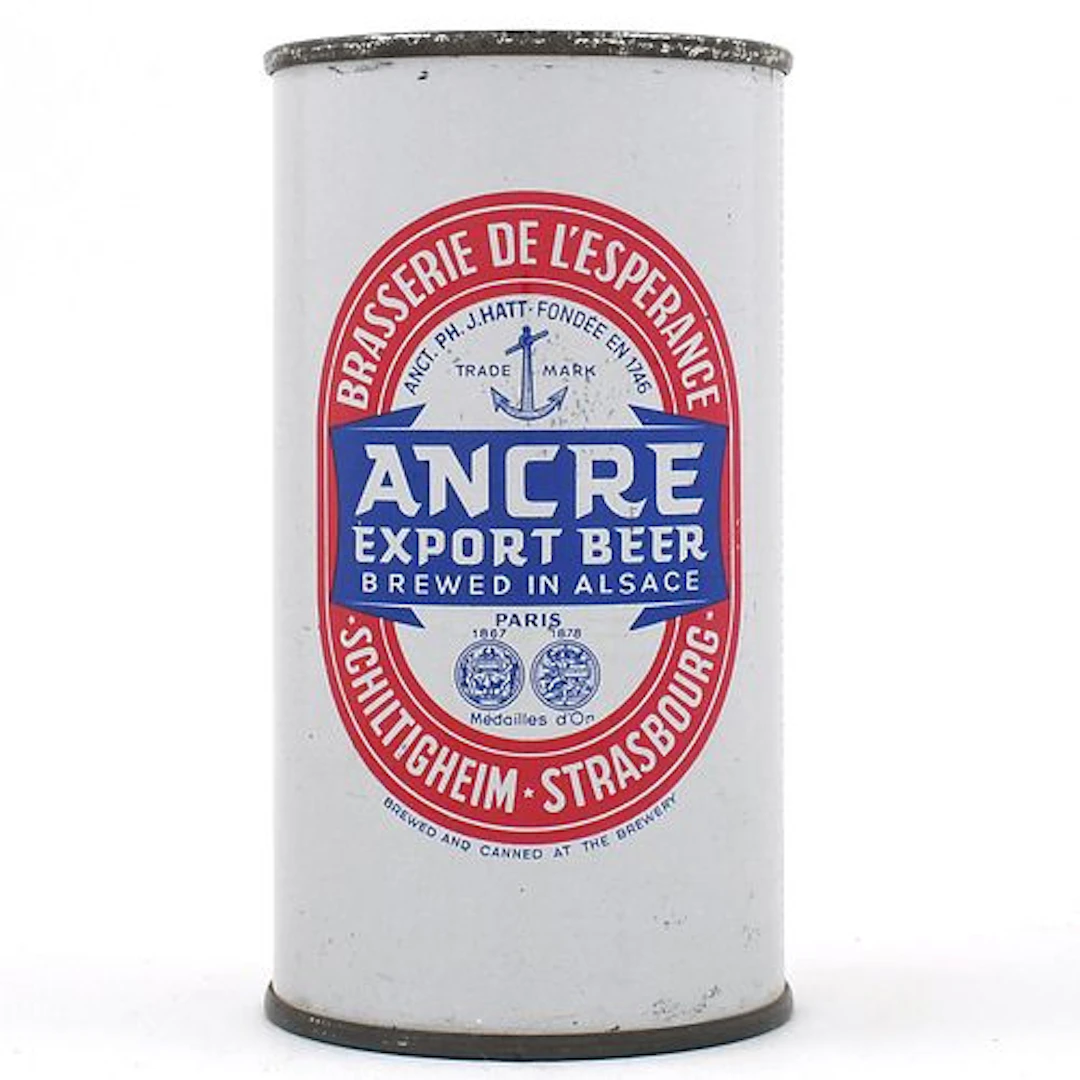 Ancre Export Beer Flat Top