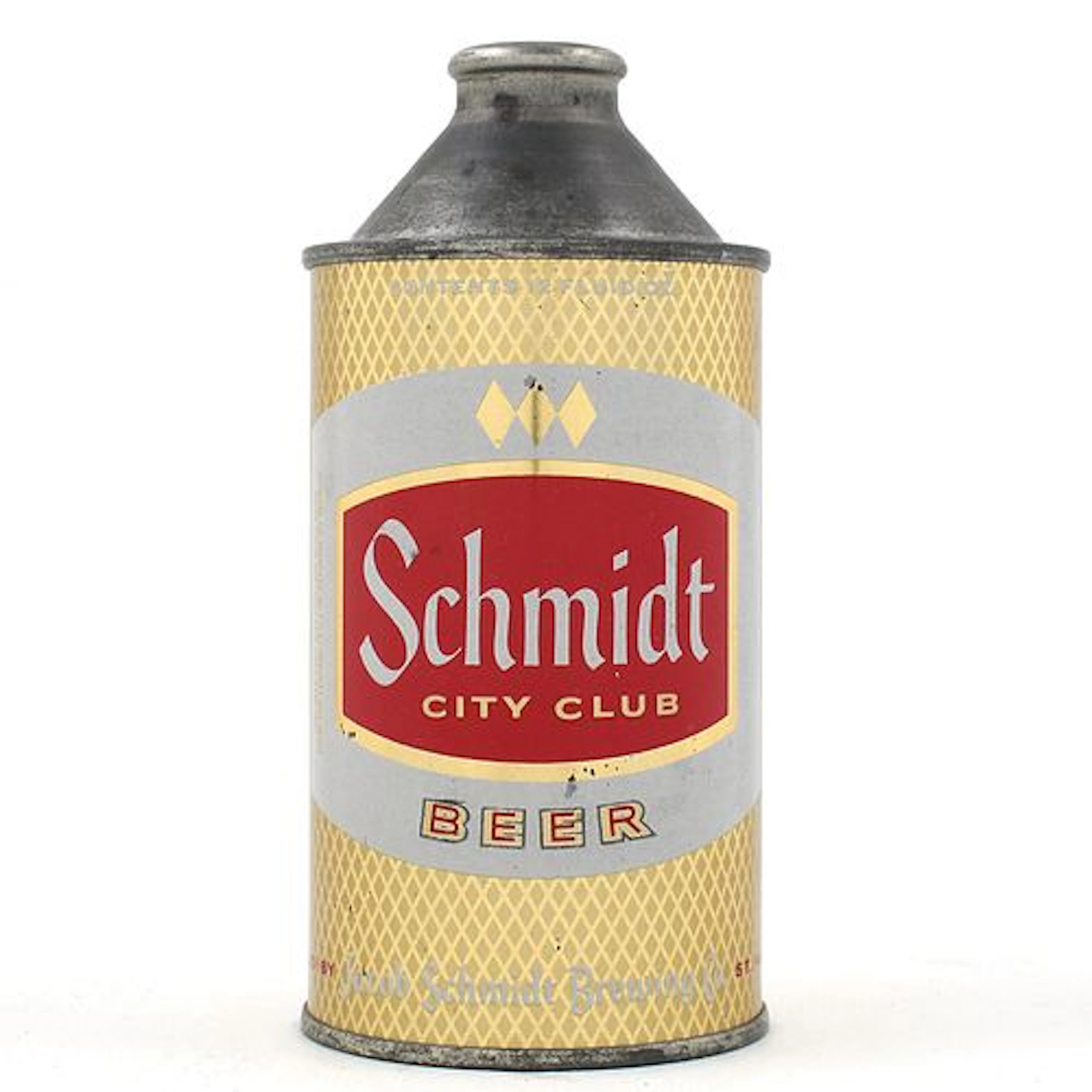 Schmidt City Club Beer Cone Top 184-20 EXCELLENT