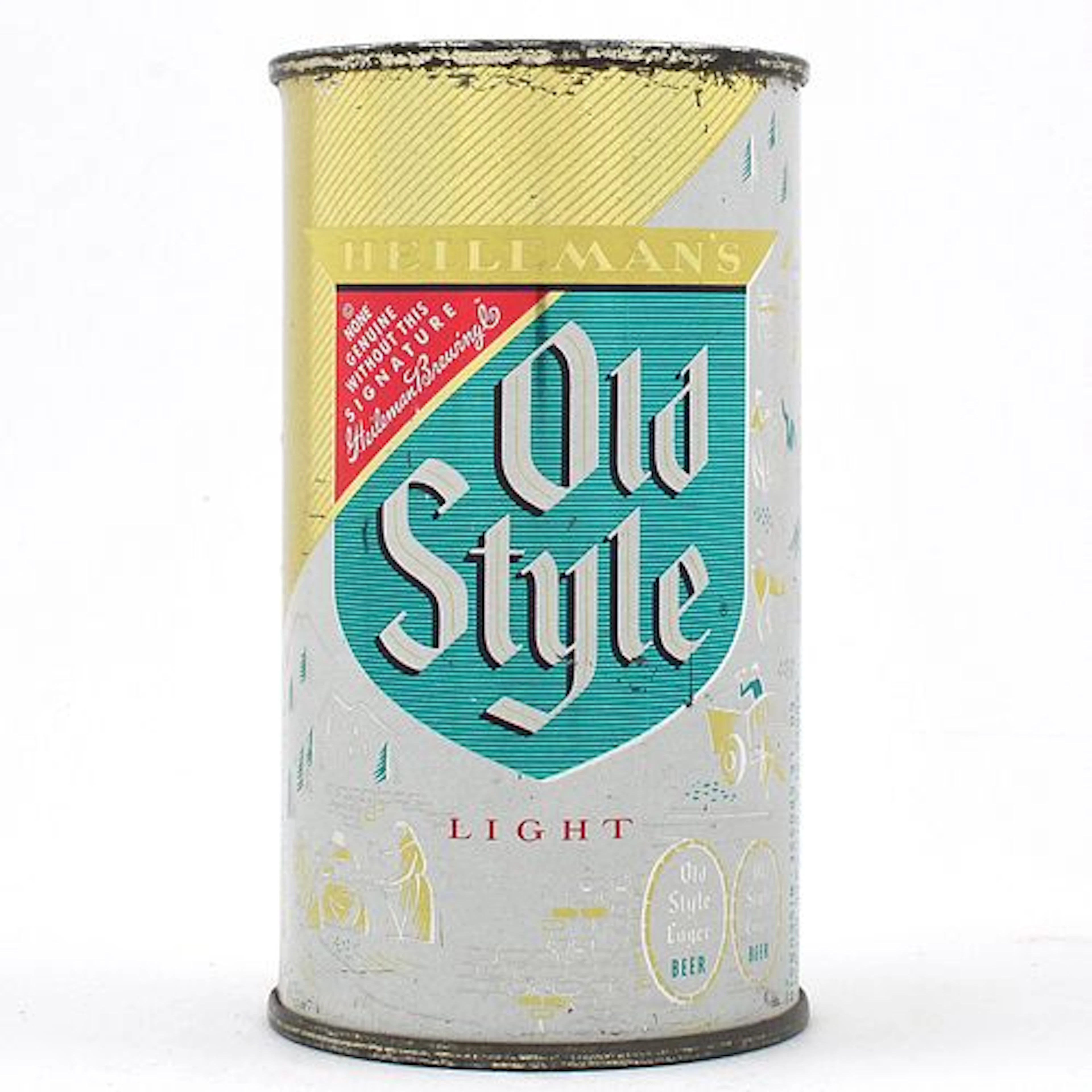 Old Style Beer Flat Top 108-18 EXCELLENT