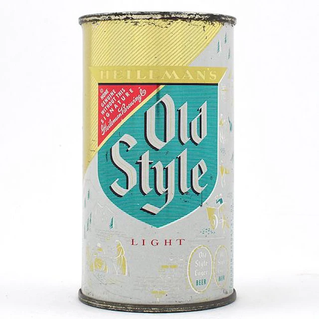 Old Style Beer Flat Top 108-18 EXCELLENT