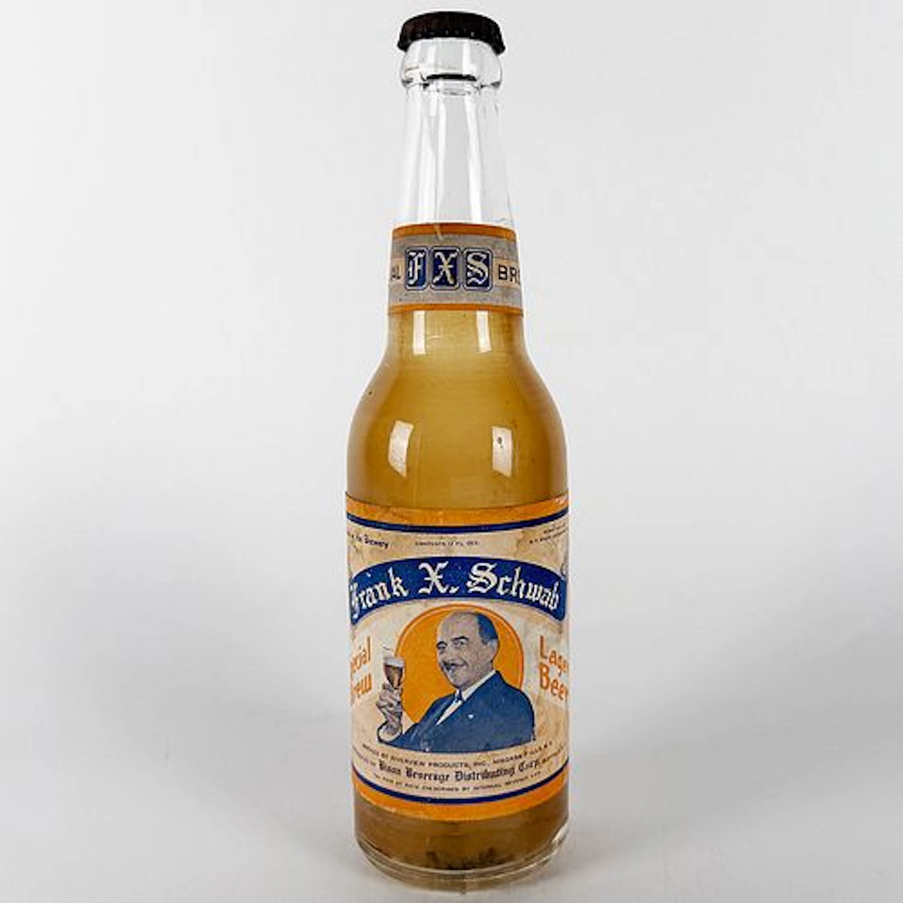 Frank X. Schwab Special Brew Lager Beer 12 oz. Bottle RIVERVIEW NIAGARA FALLS
