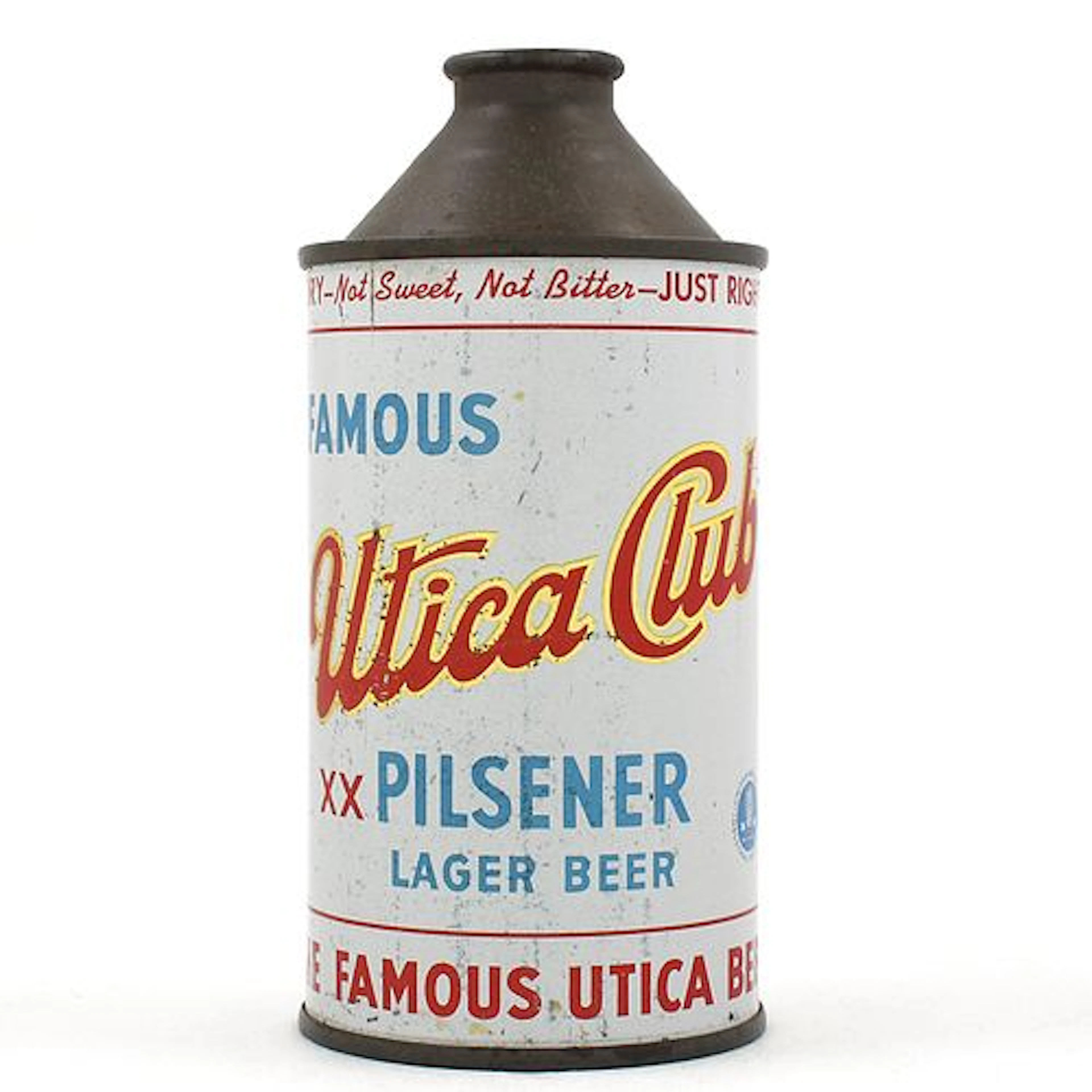 Utica Club Pilsener Beer Cone Top 188-7
