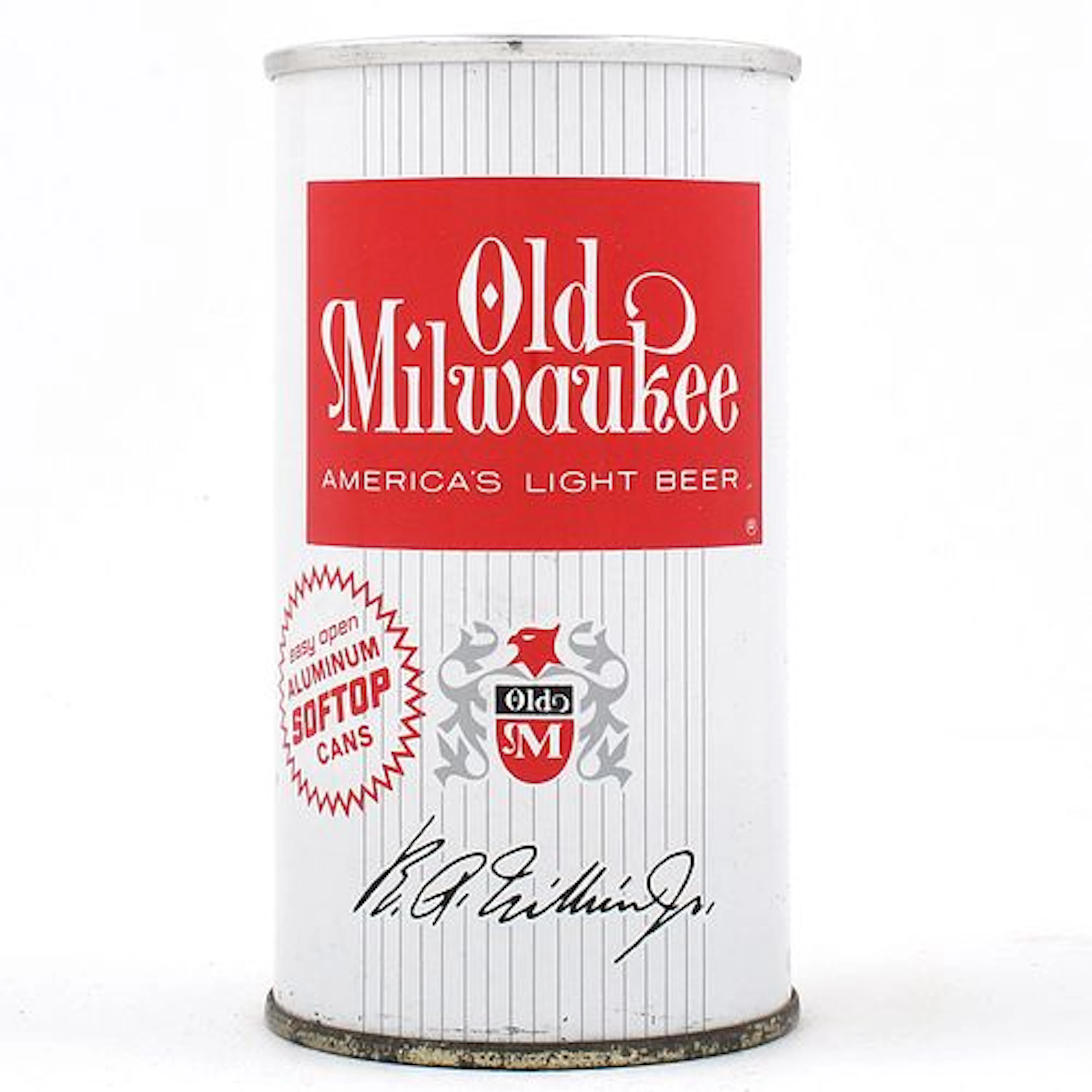Old Milwaukee Beer Softop Flat Top MILWAUKEE 1962 107-32