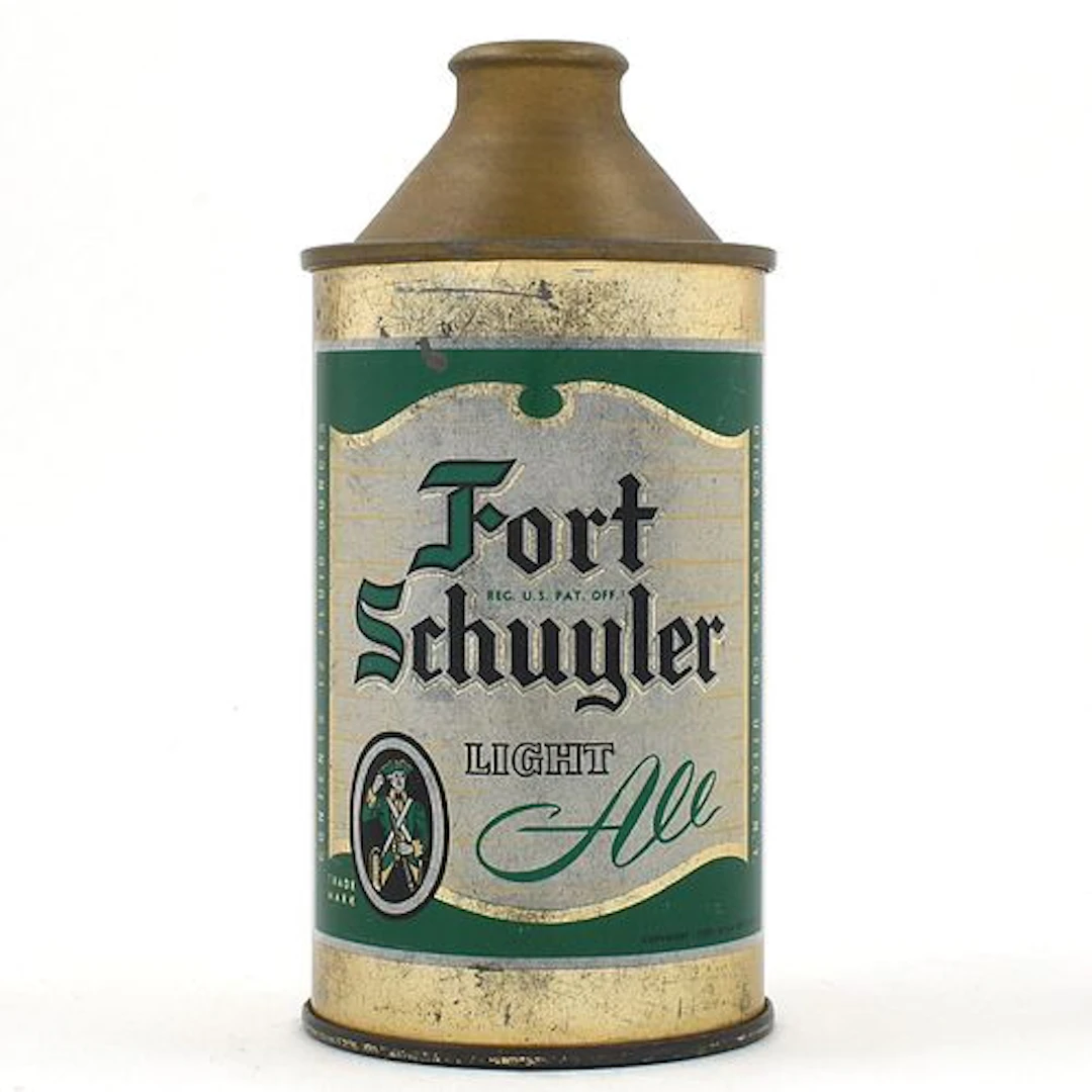 Fort Schuyler Ale Cone Top 163-17