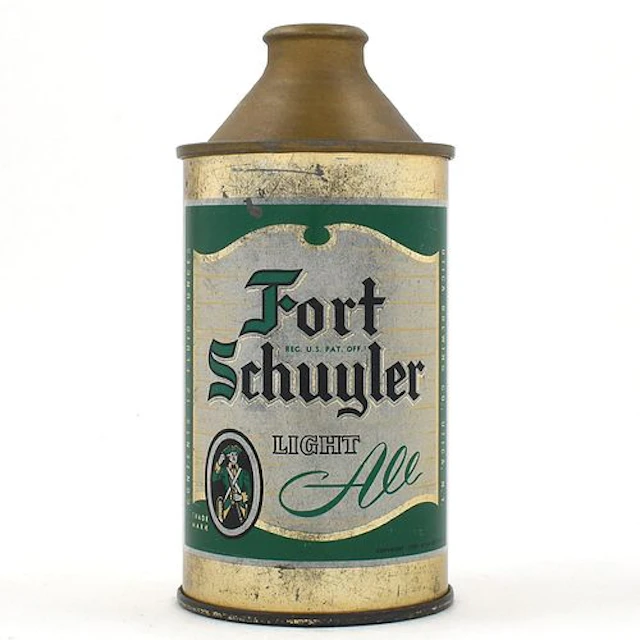 Fort Schuyler Ale Cone Top 163-17