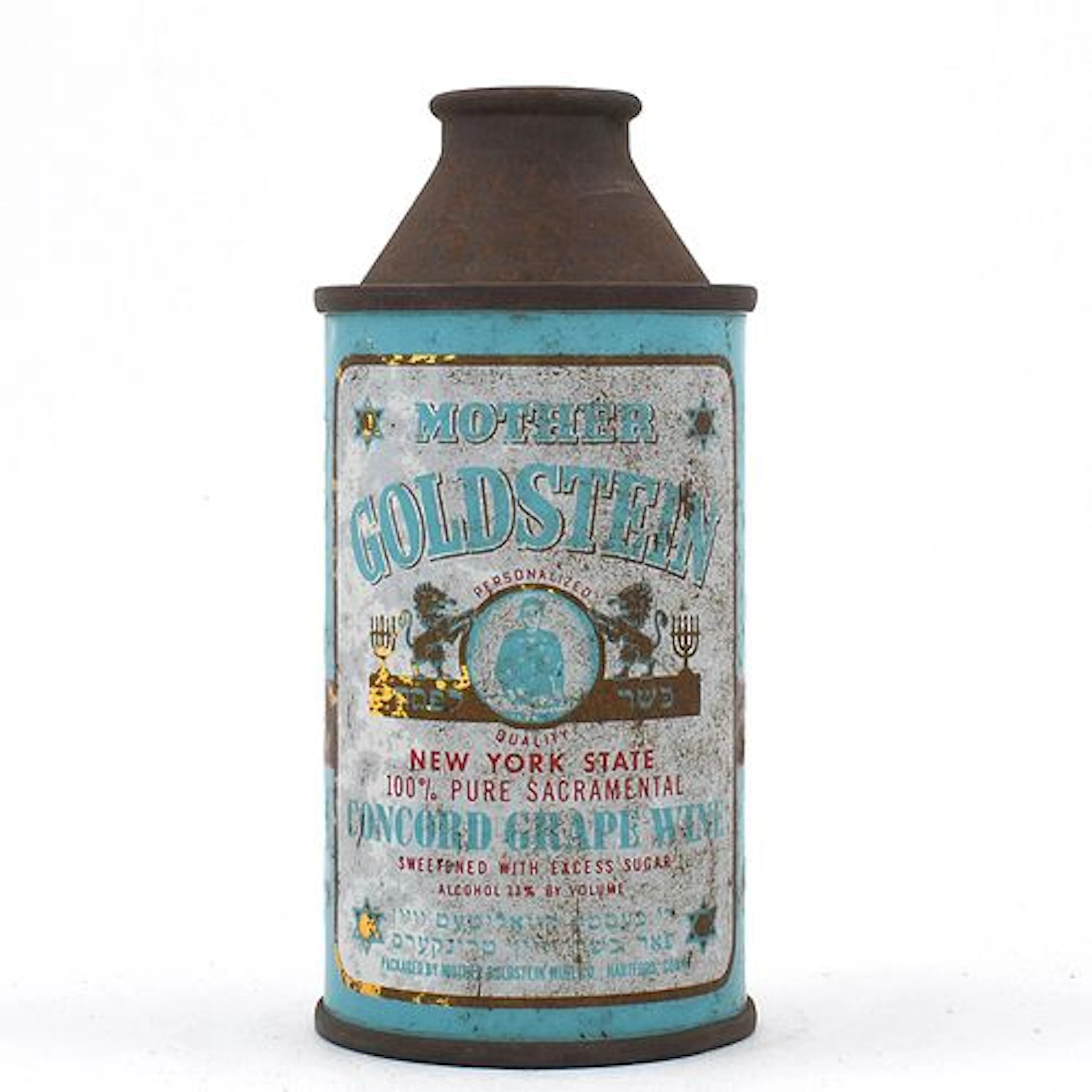 Mother Goldstein Concord Grape Wine 6 Ounce Cone Top