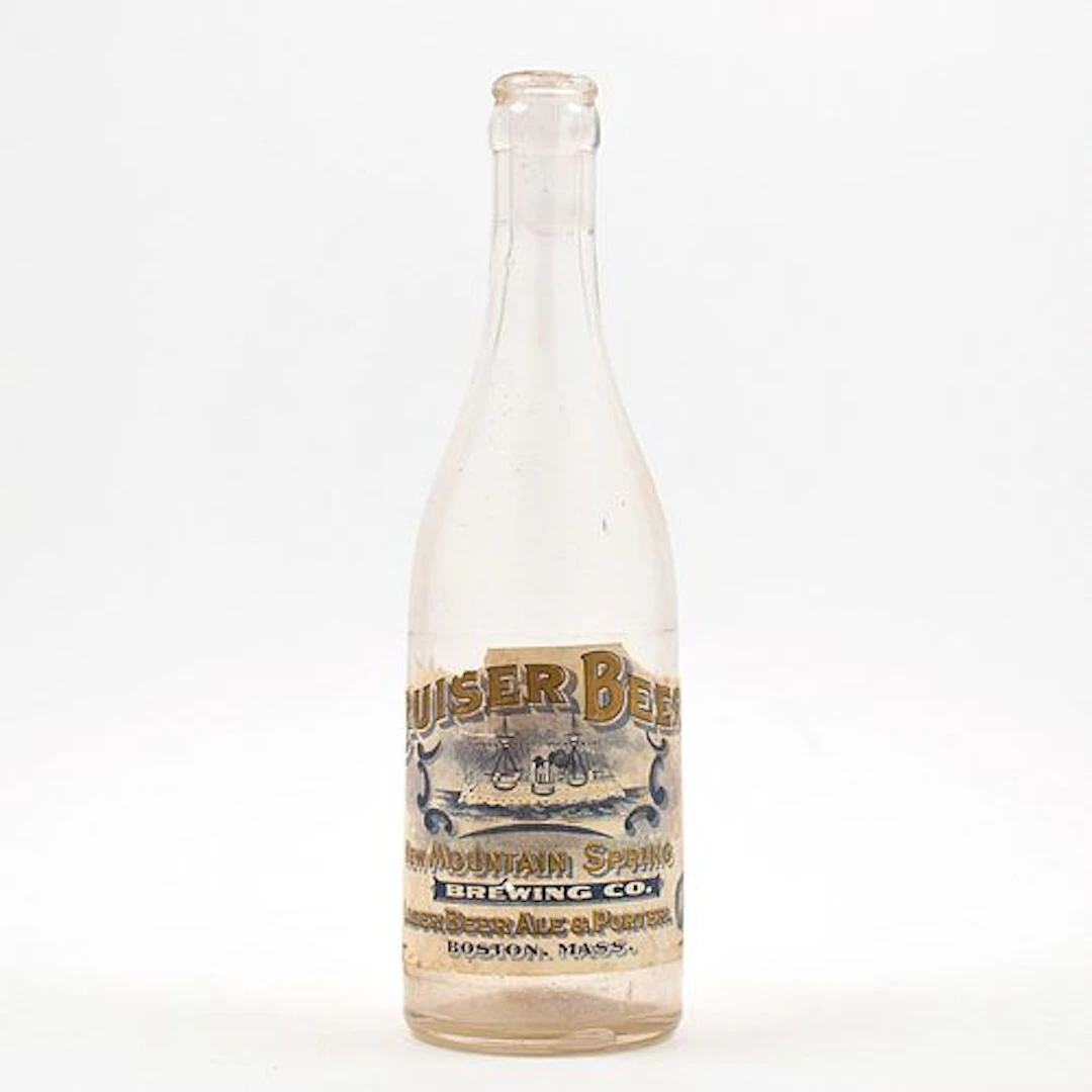 Cruiser Beer Pre-Prohibition Bottle New Mountain Spring BOSTON RARE