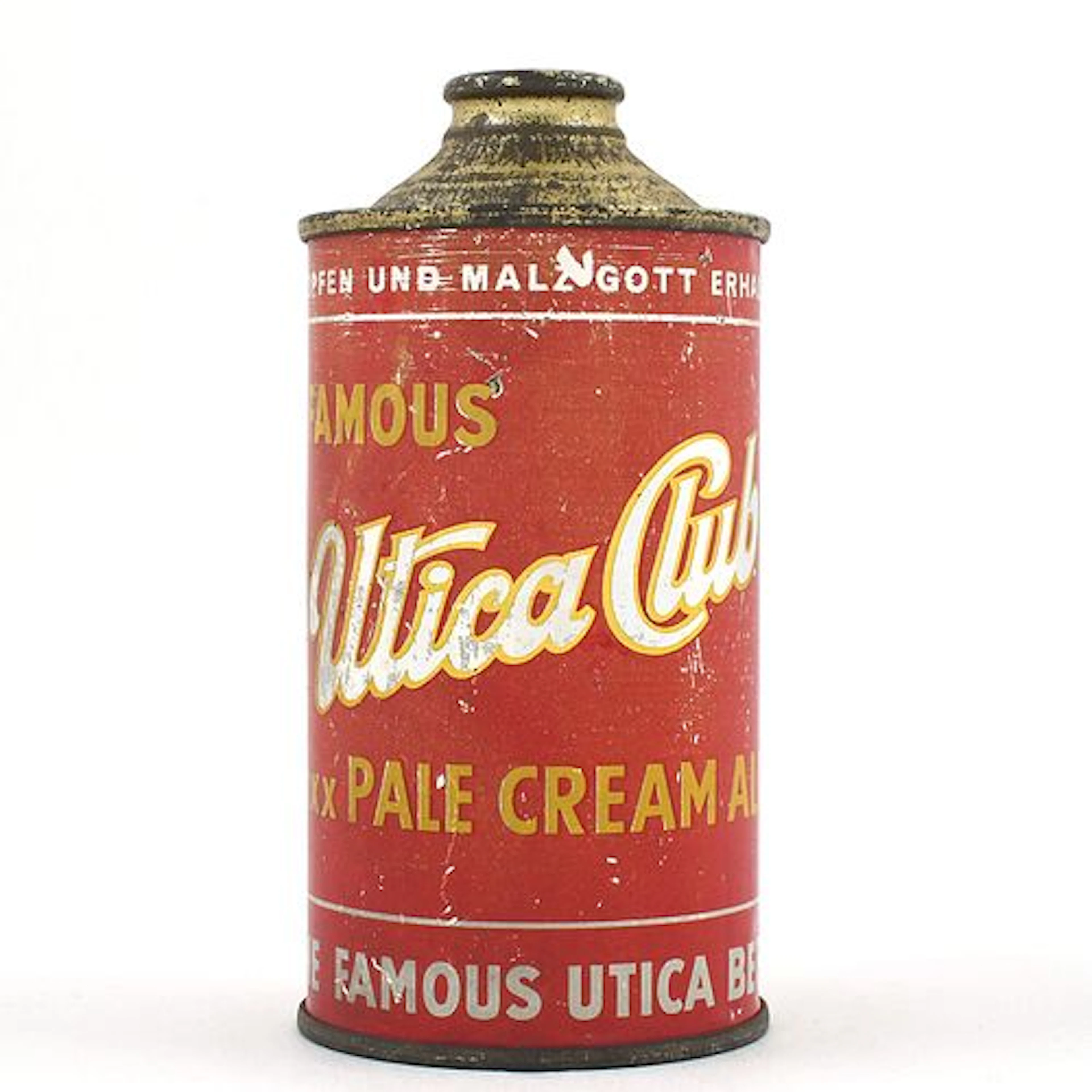 Utica Club Pale Cream Ale Cone Top 188-1
