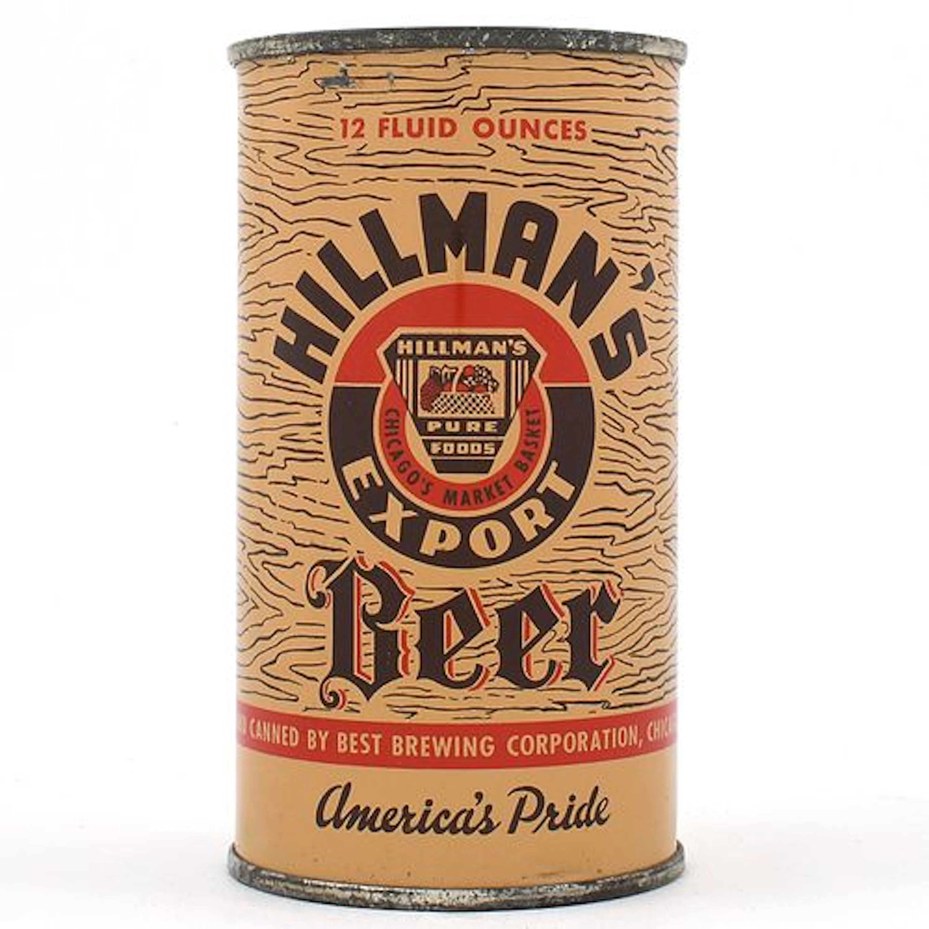 Hillmans Export Beer Flat Top NON-OI 82-17 EXCEPTIONAL