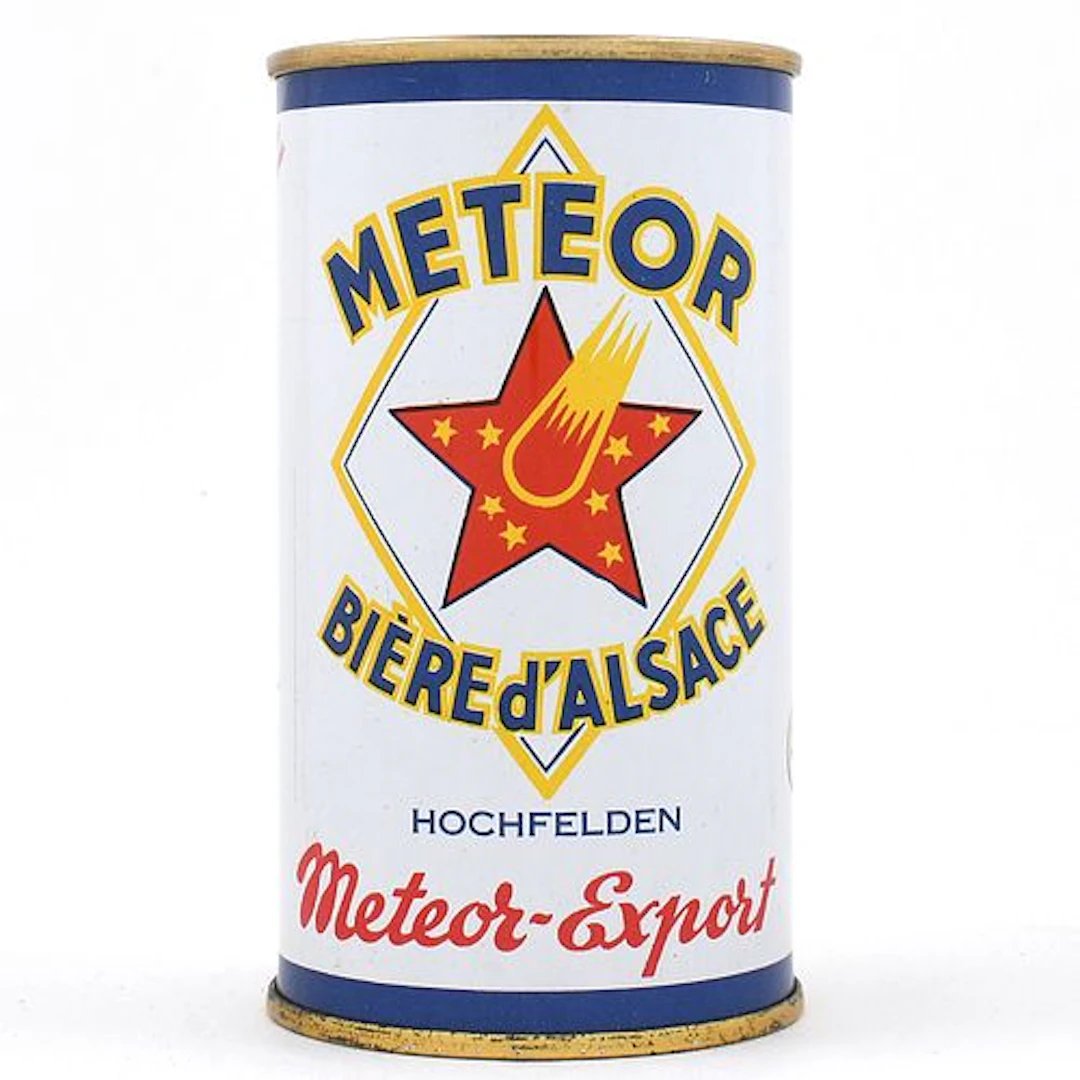 Meteor Export Beer France Flat Top MINTY