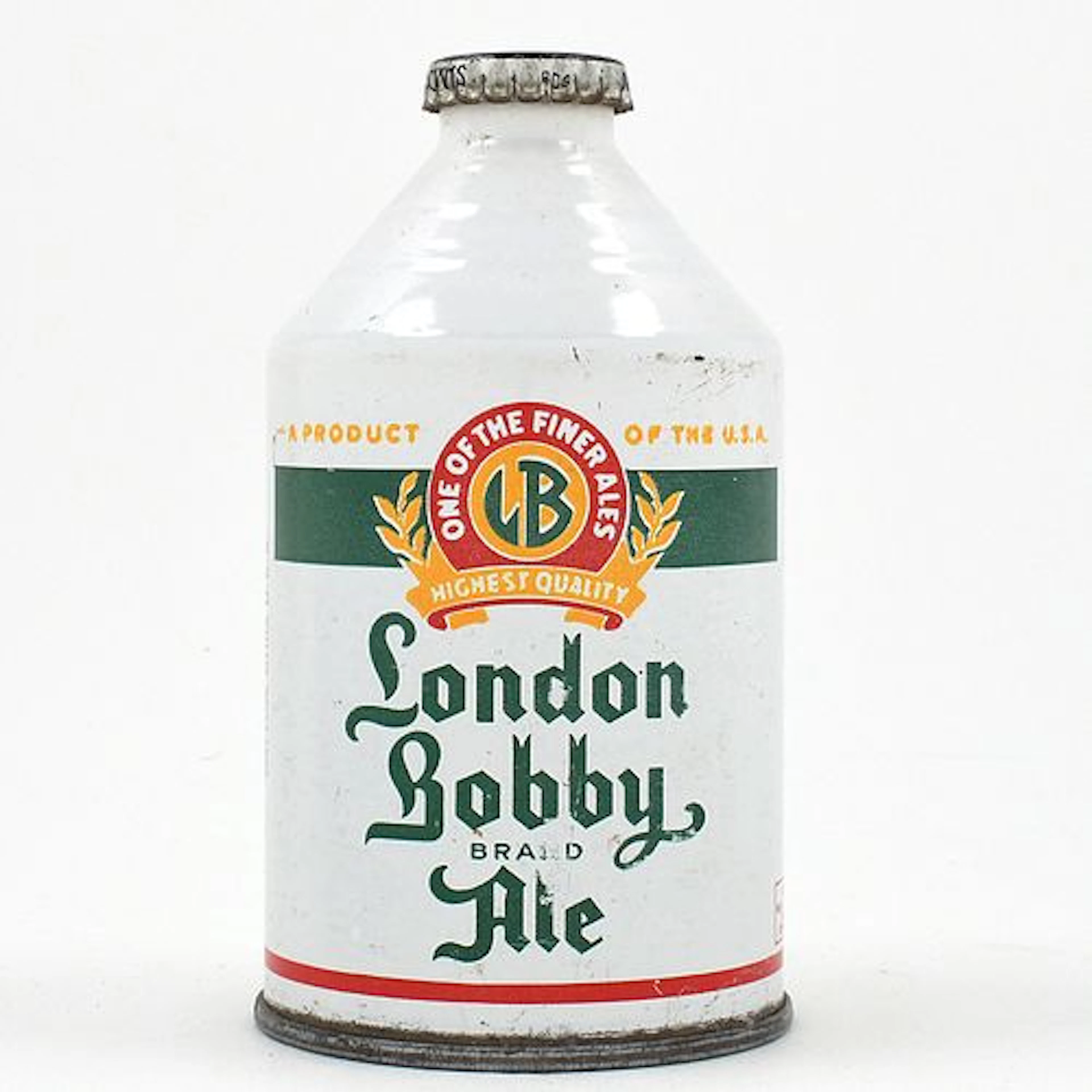 London Bobby Ale Crowntainer 196-32 CLEAN
