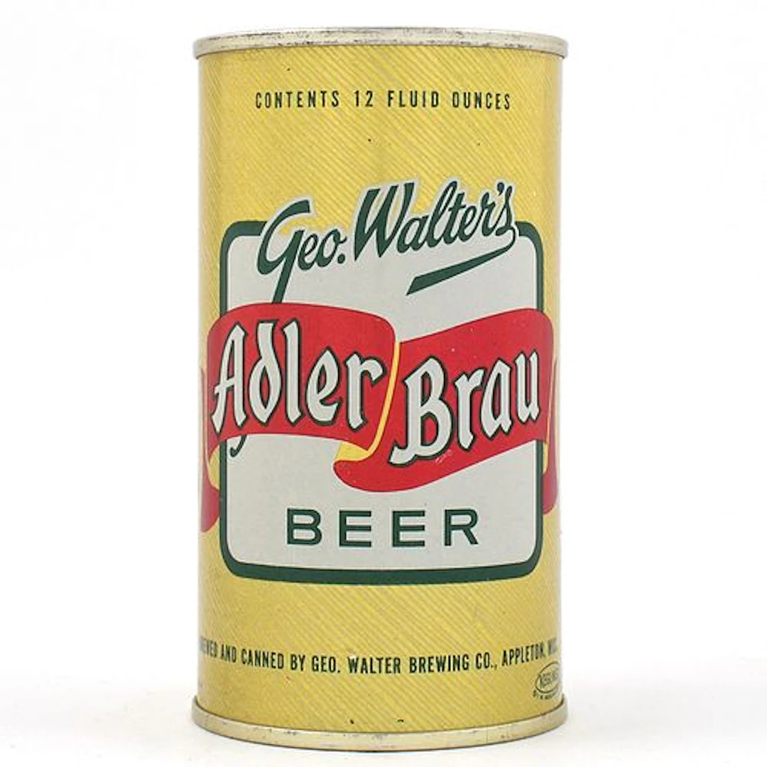Adler Brau Beer Bank Lid Flat Top 29-22 MINTY