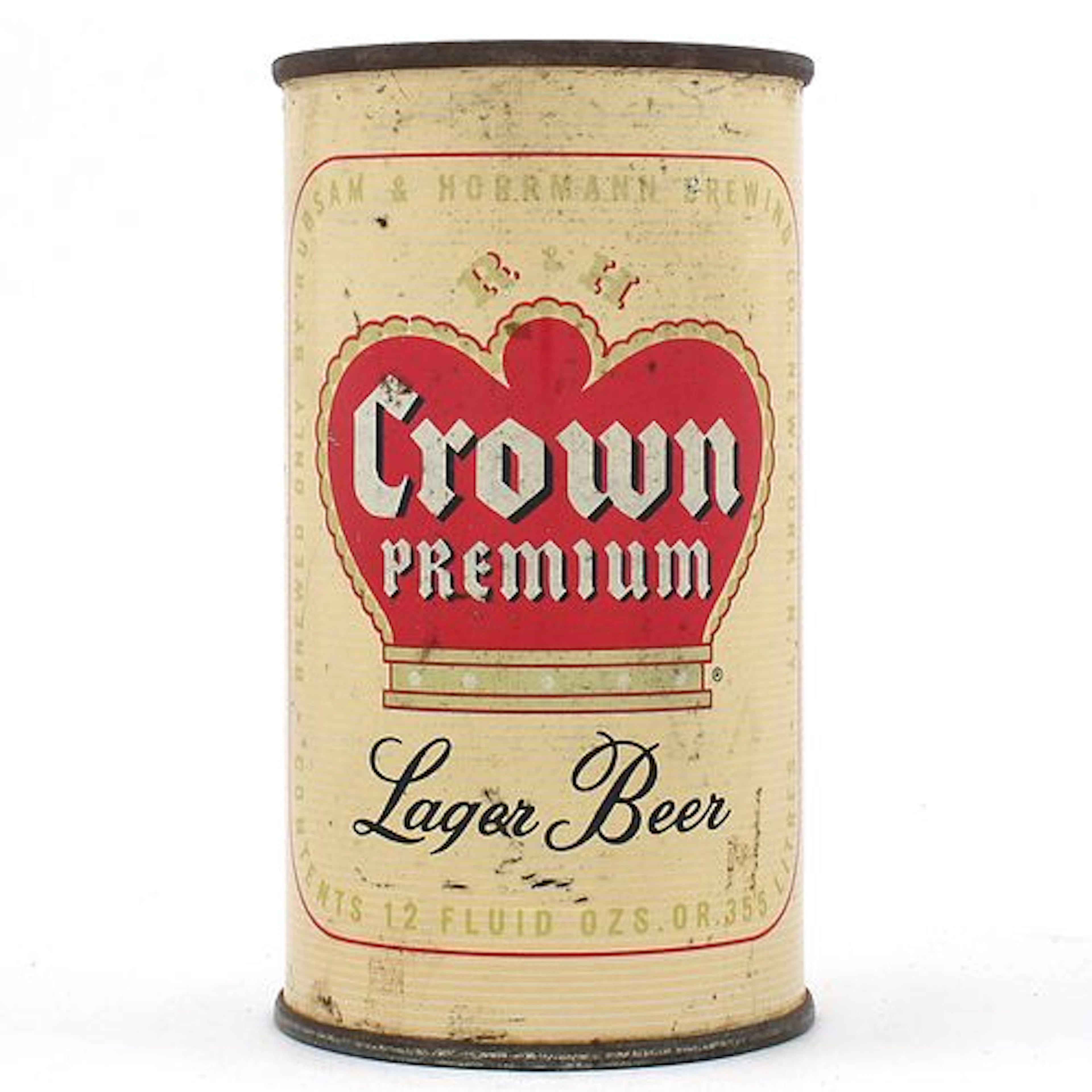 R and H Crown Premium Beer Flat Top 123-2