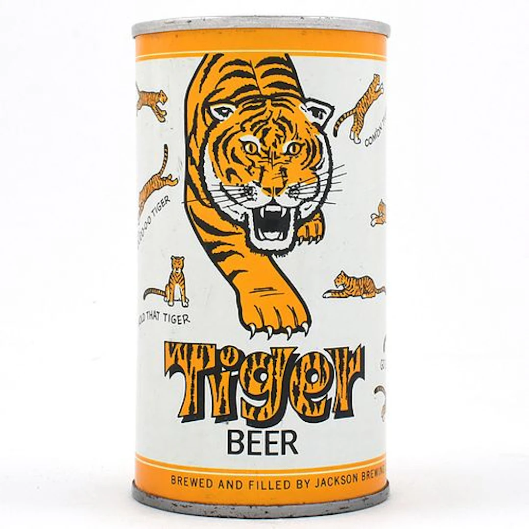 Tiger Beer Pull Tab REAL DEAL 130-7
