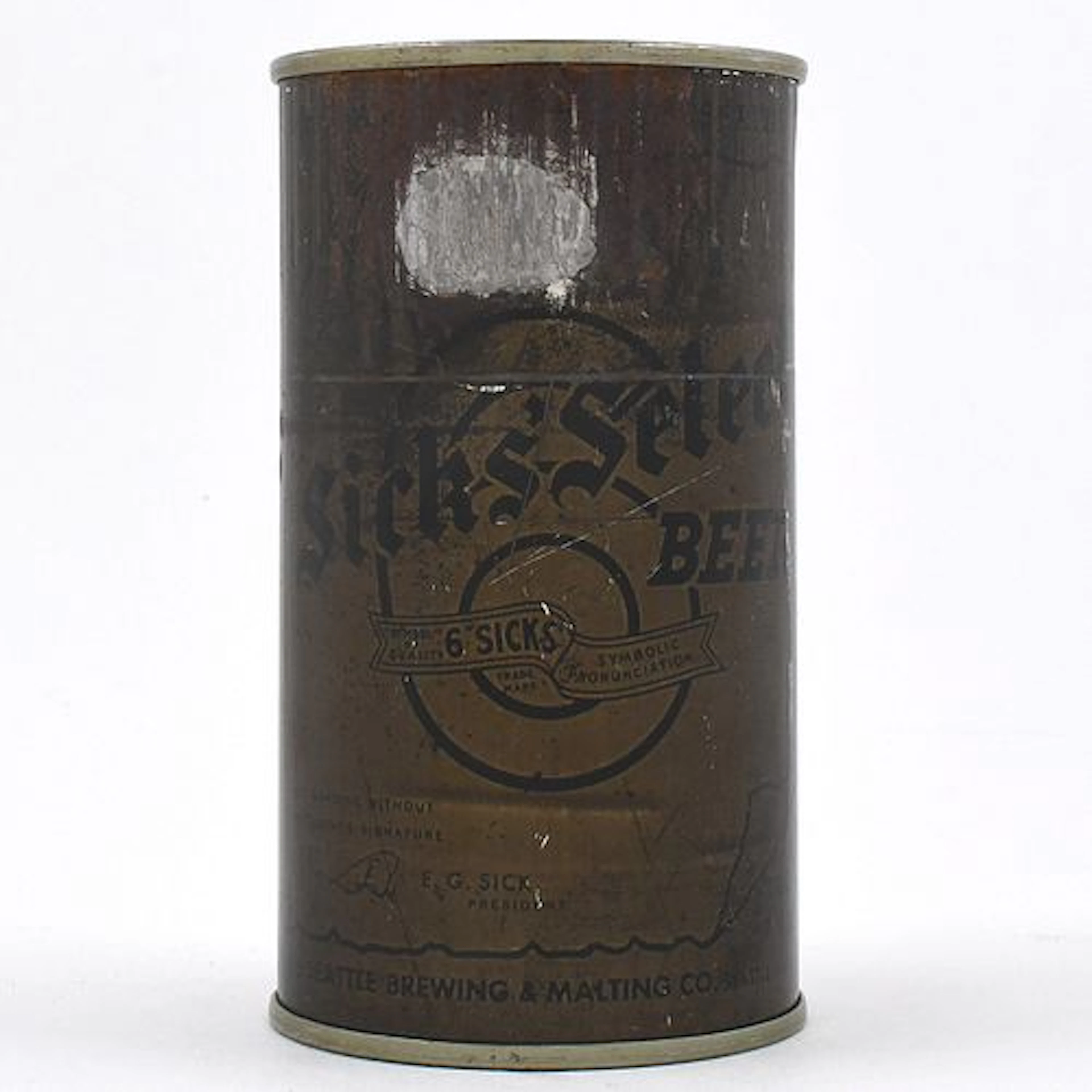 Sicks Select Beer Olive Drab Instructional Flat Top IRTP 133-17