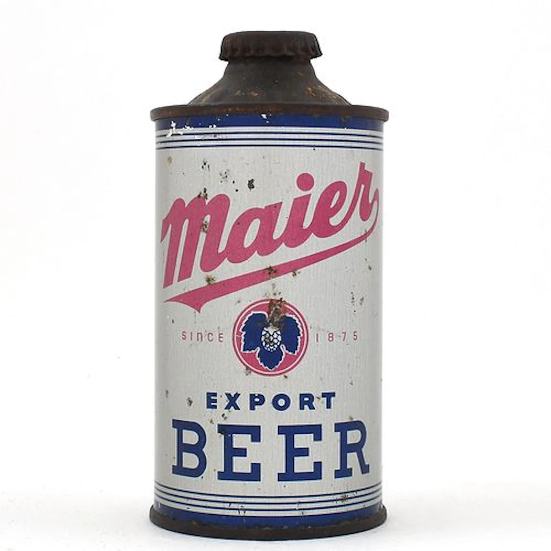 Maier Export Beer Cone Top 173-6