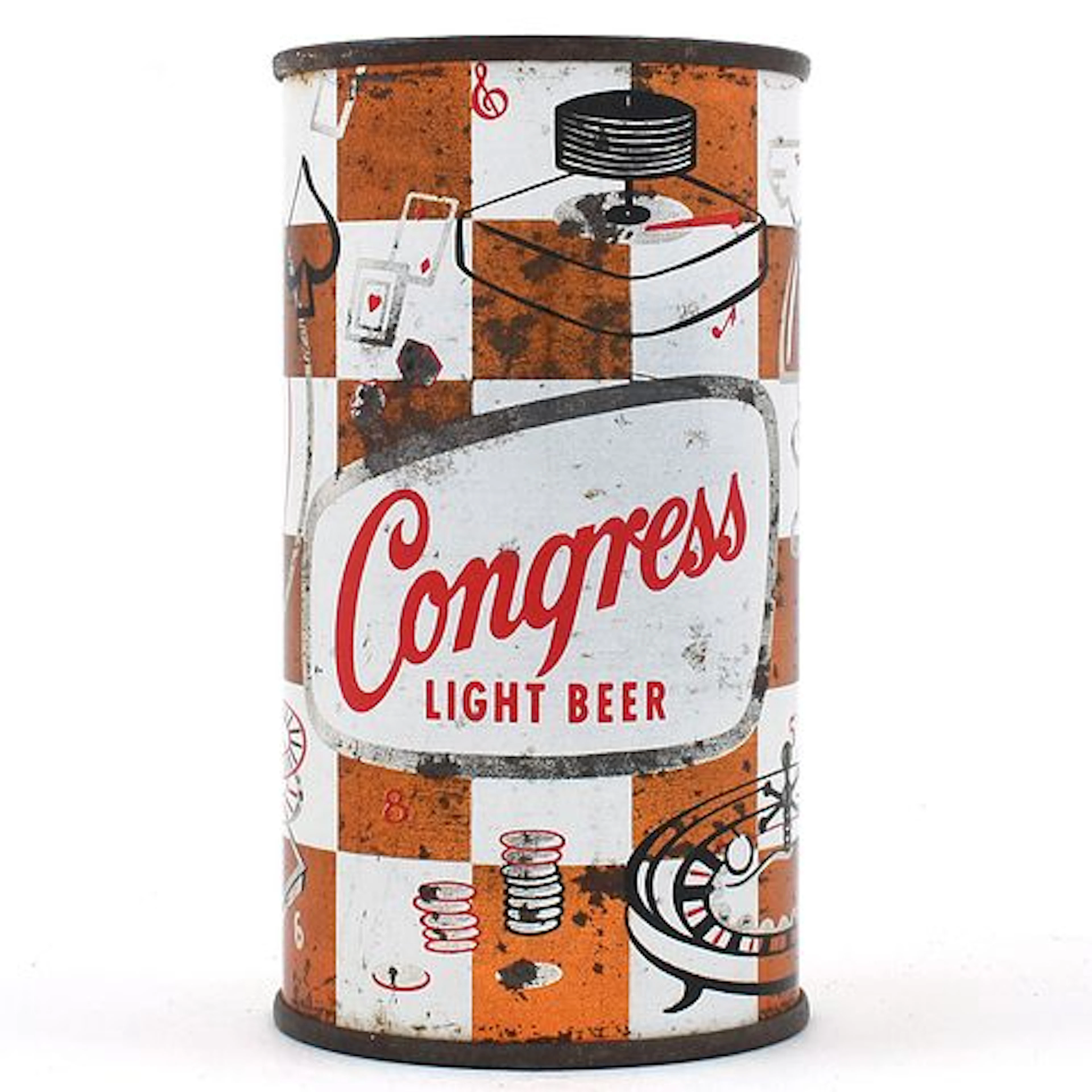 Congress Beer Set Flat Top GAMES 50-29