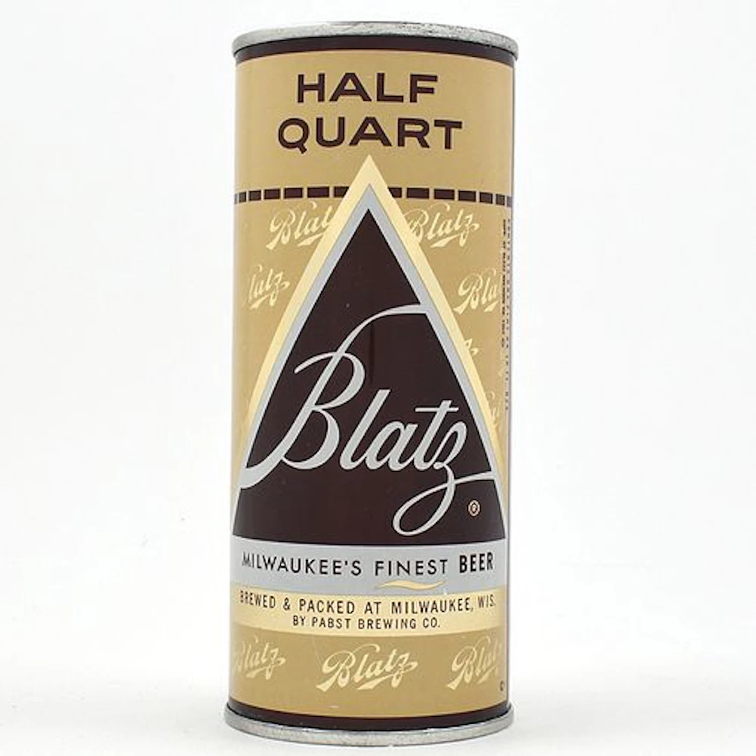 Blatz Beer 16 Ounce Flat Top PABST MILWAUKEE 225-23 MINTY