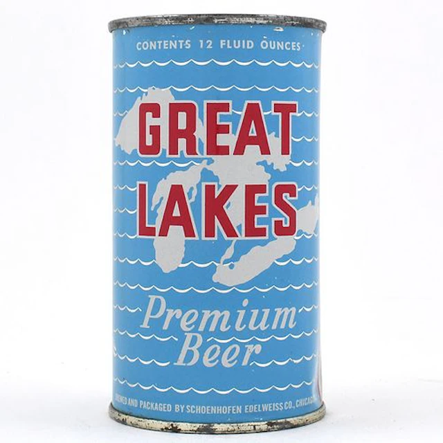 Great Lakes Beer Flat Top SCHOENHOFEN 74-29