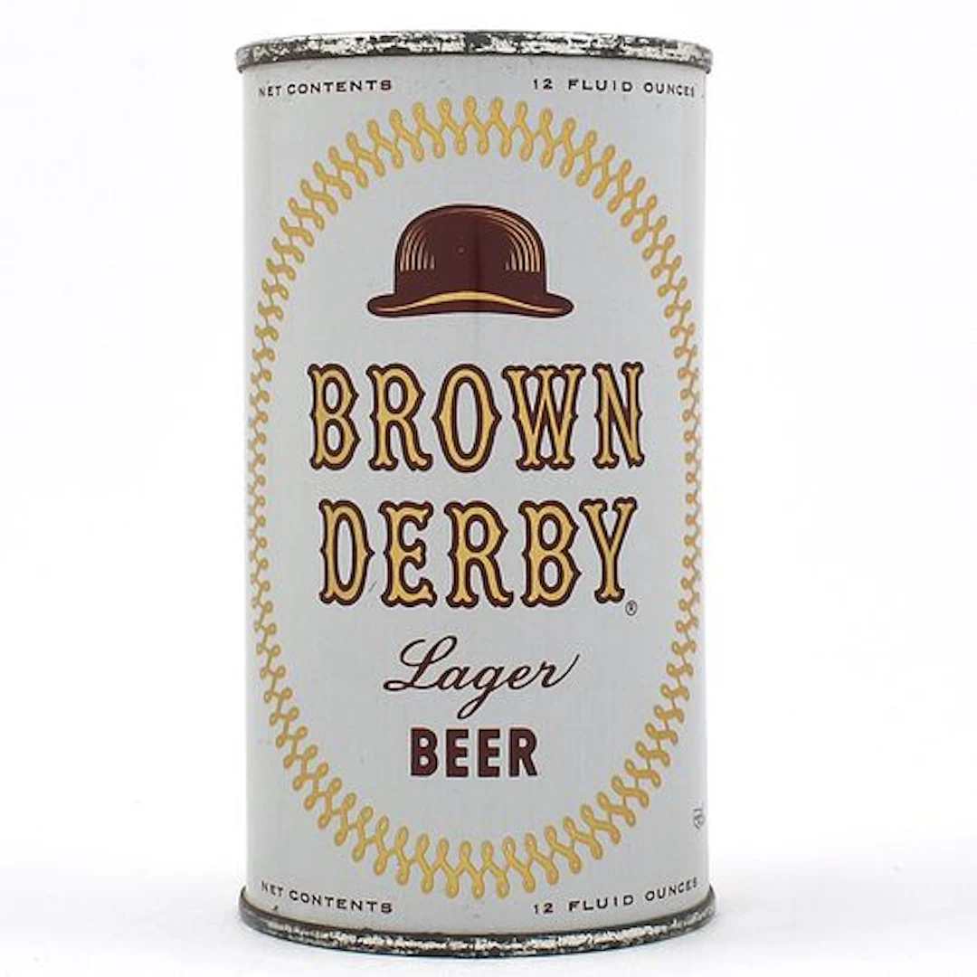 Brown Derby Beer Flat Top EMPIRE ENAMEL 42-27