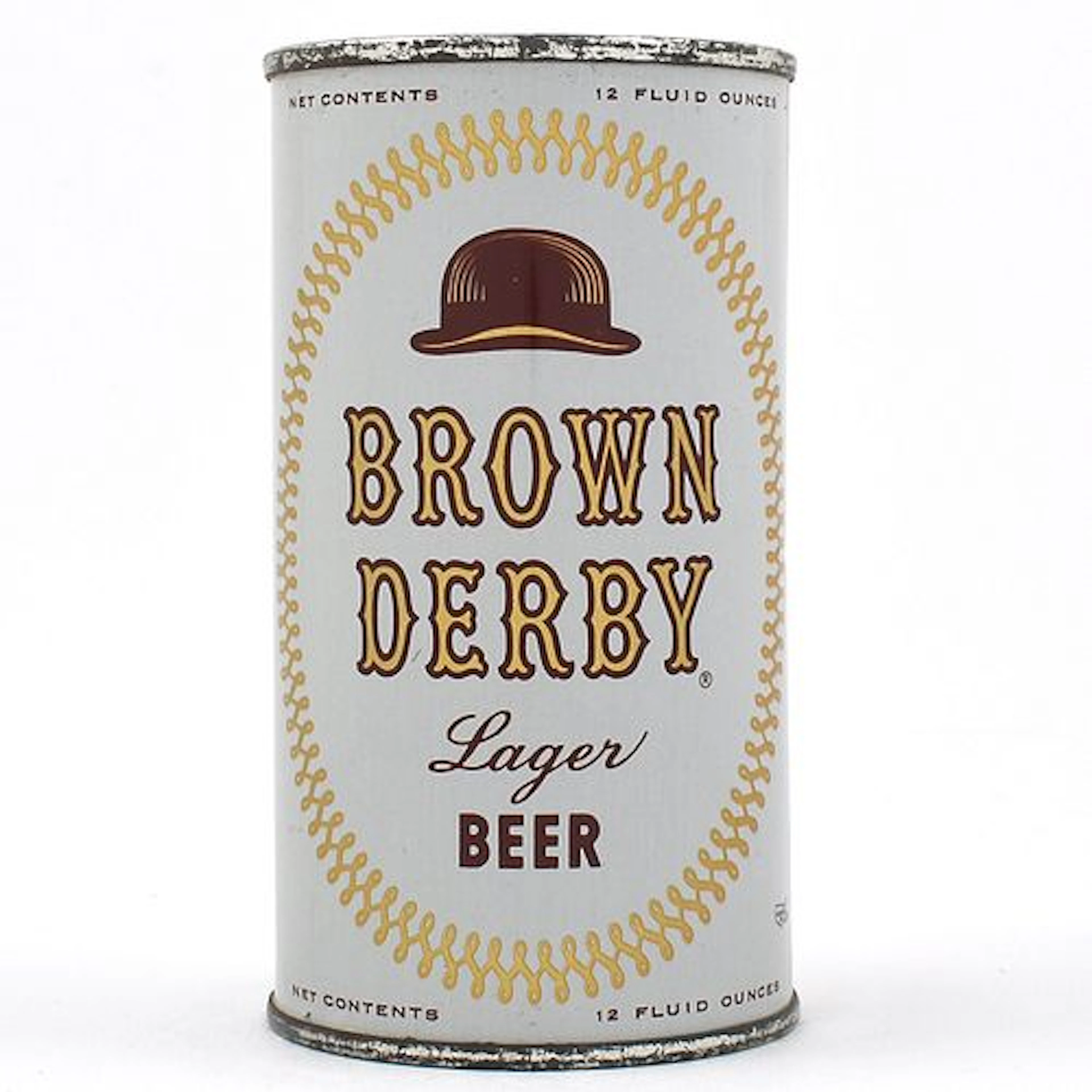 Brown Derby Beer Flat Top EMPIRE ENAMEL 42-27