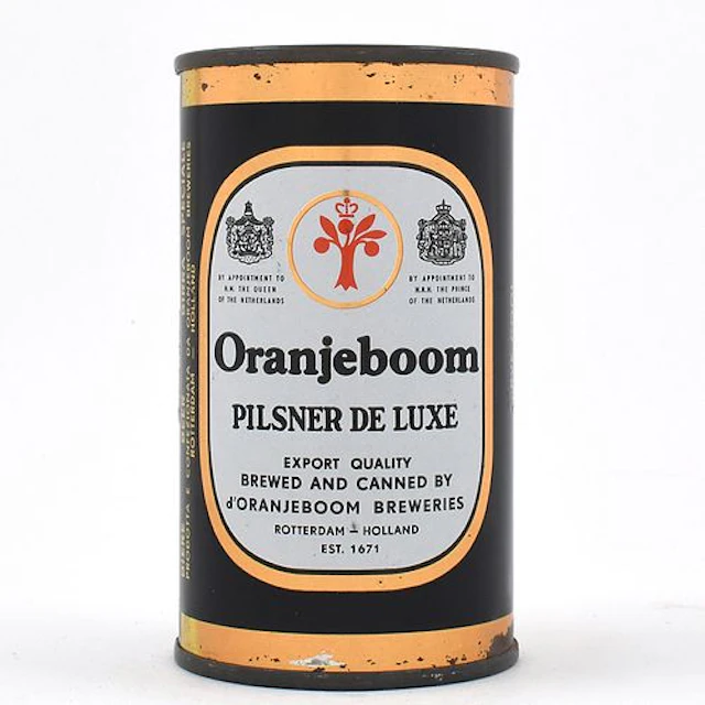Oranjeboom Pilsner De Luxe Beer Netherlands Flat Top
