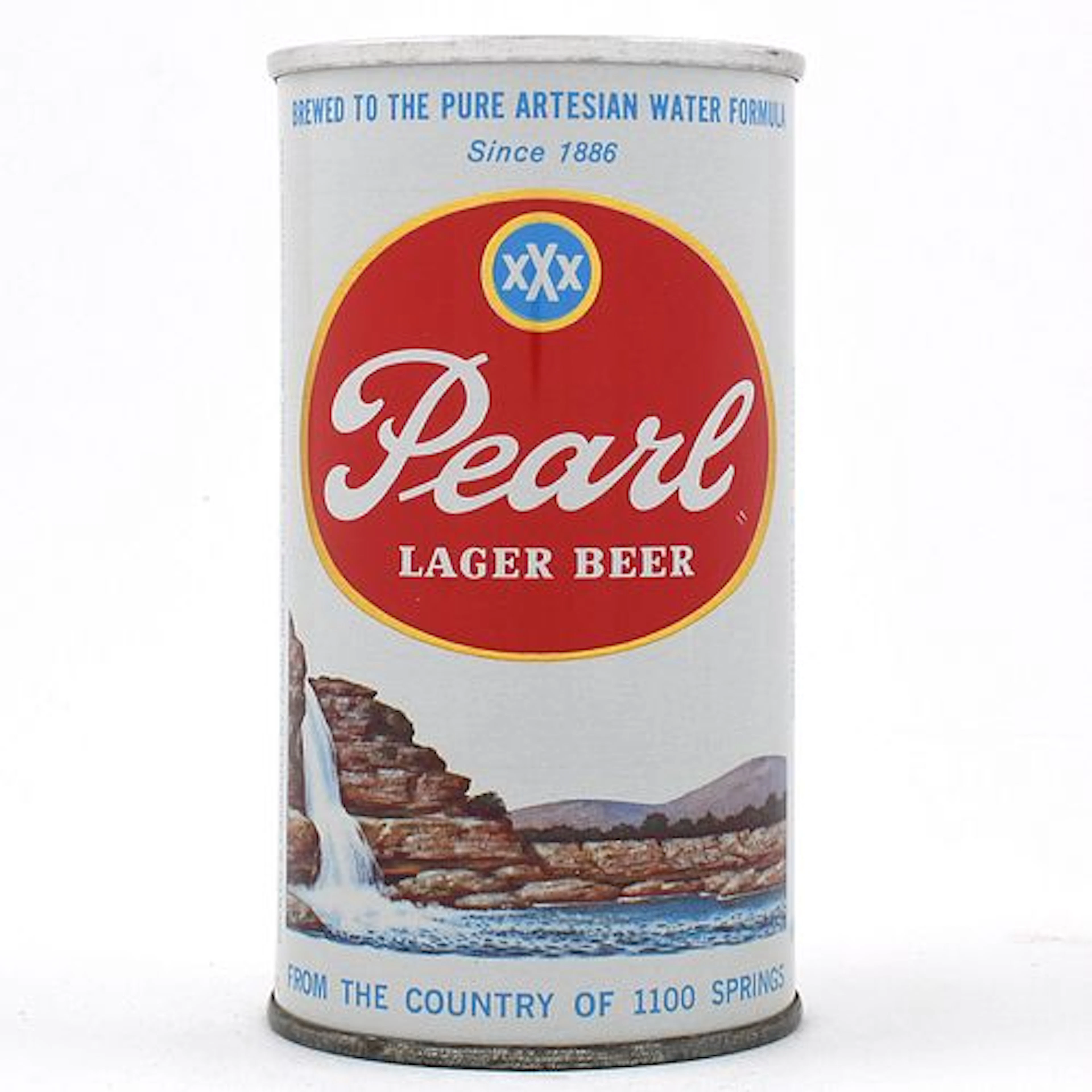 Pearl Lager Beer Softop Flat Top ST JOSEPH PEARL LID 112-32 TOUGH MINTY