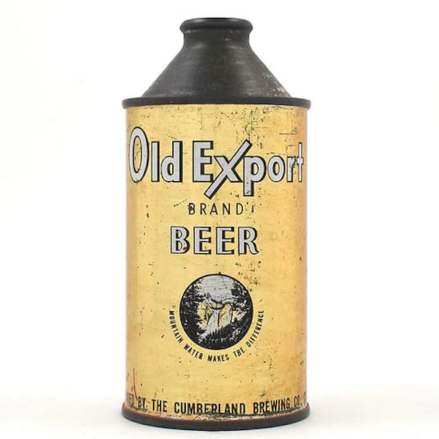Old Export Beer Cone Top NON-IRTP 176-12
