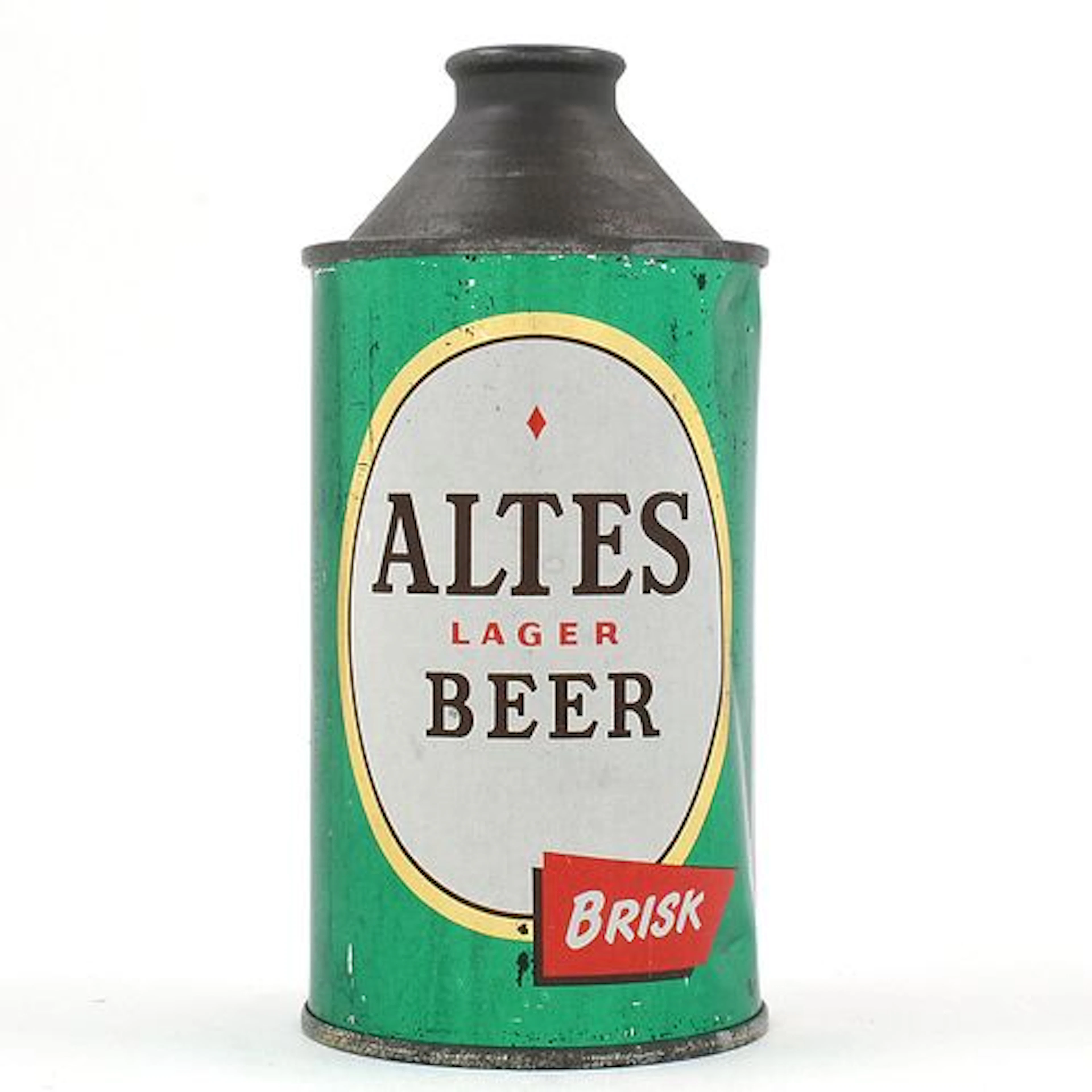 Altes Lager Beer Cone Top BRISK DETROIT 150-14