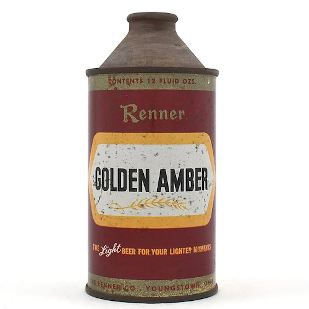 Renner Golden Amber Beer Cone Top 181-29