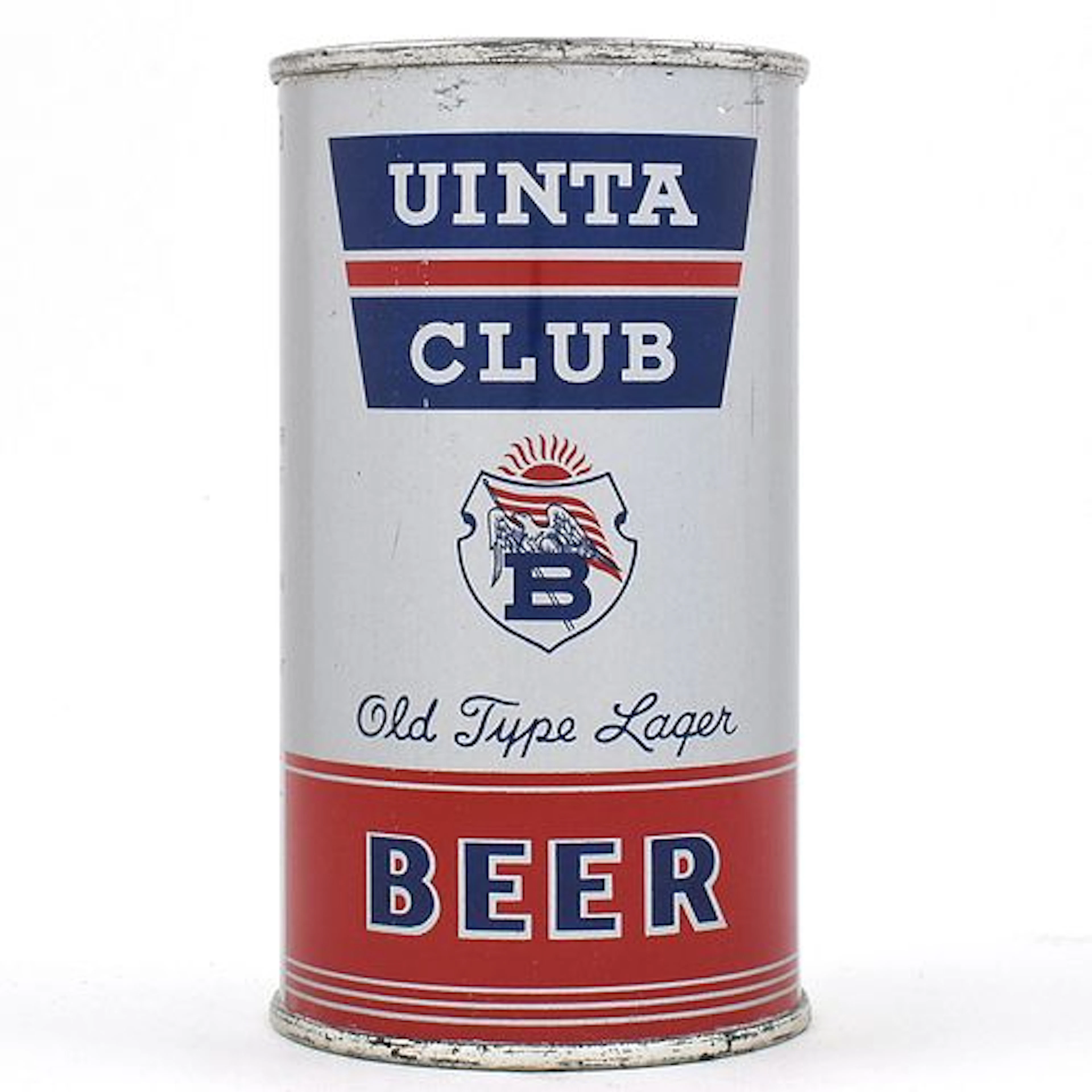 Uinta Club Old TYPE Beer Instructional Flat Top 3 PATS 142-6 OI 823 OUTSTANDING