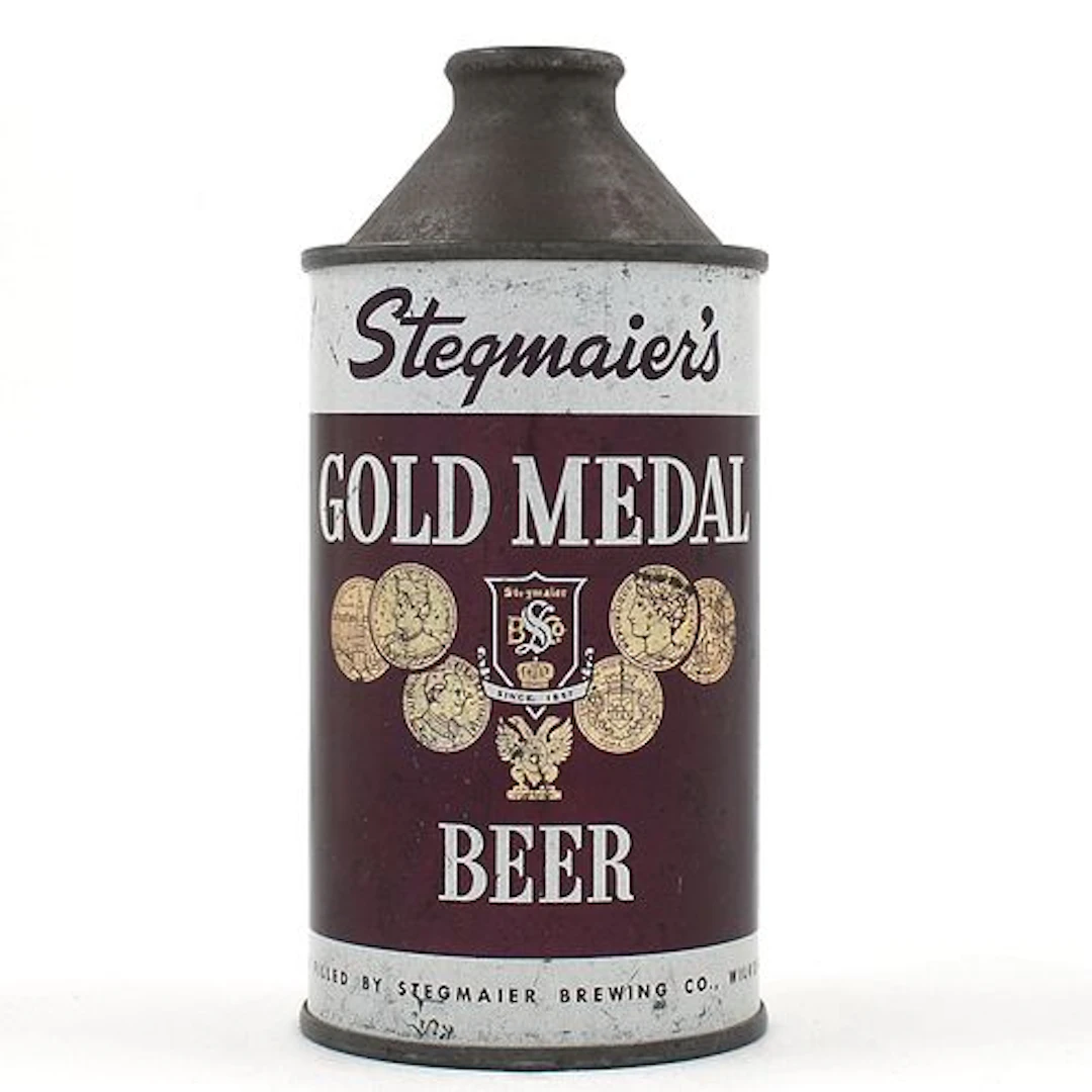 Stegmaiers Gold Medal Beer Cone Top 165-31