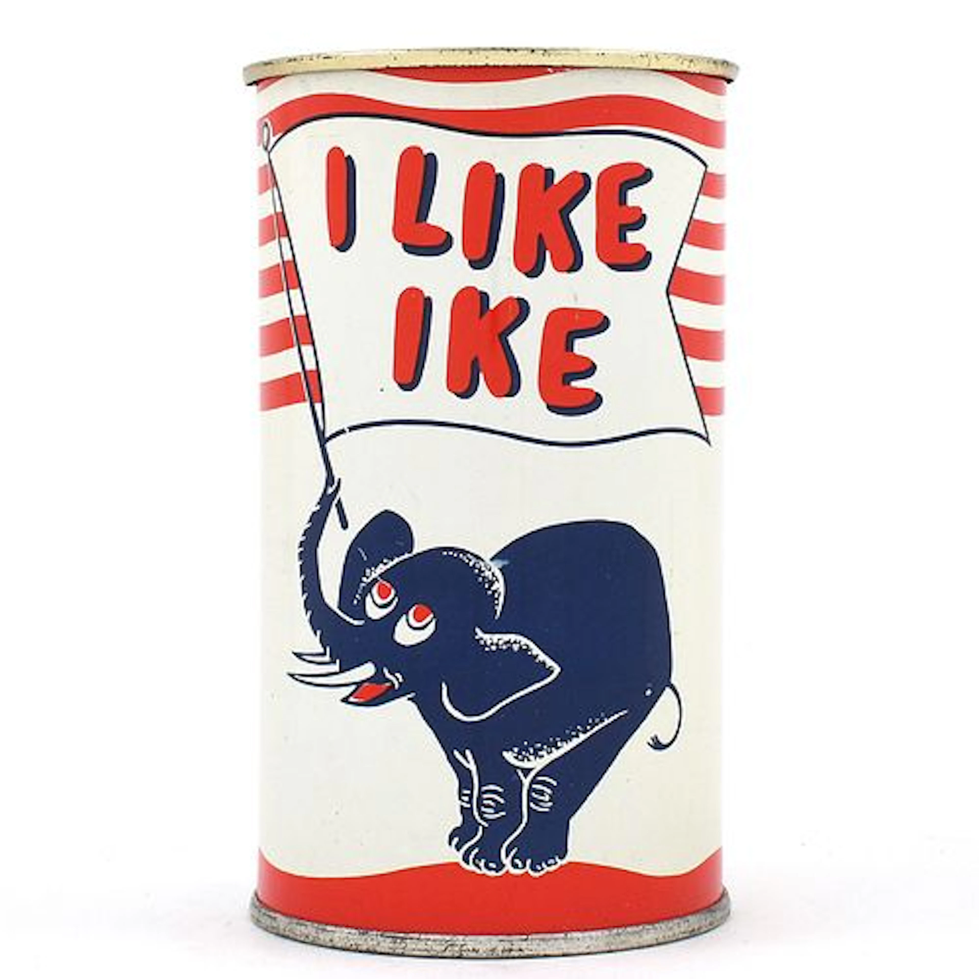 Ballantine Beer I LIKE IKE Presidential Campaign Drinking Cup UNLISTED