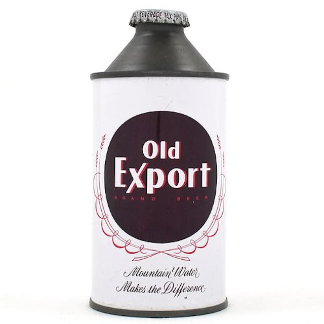 Old Export Beer Cone Top 176-13 EXCEPTIONAL