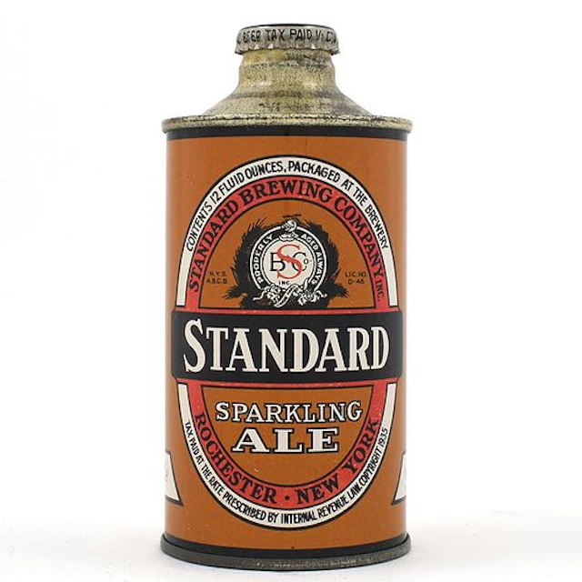 Standard Sparkling Ale Cone Top 186-5 EXCELLENT