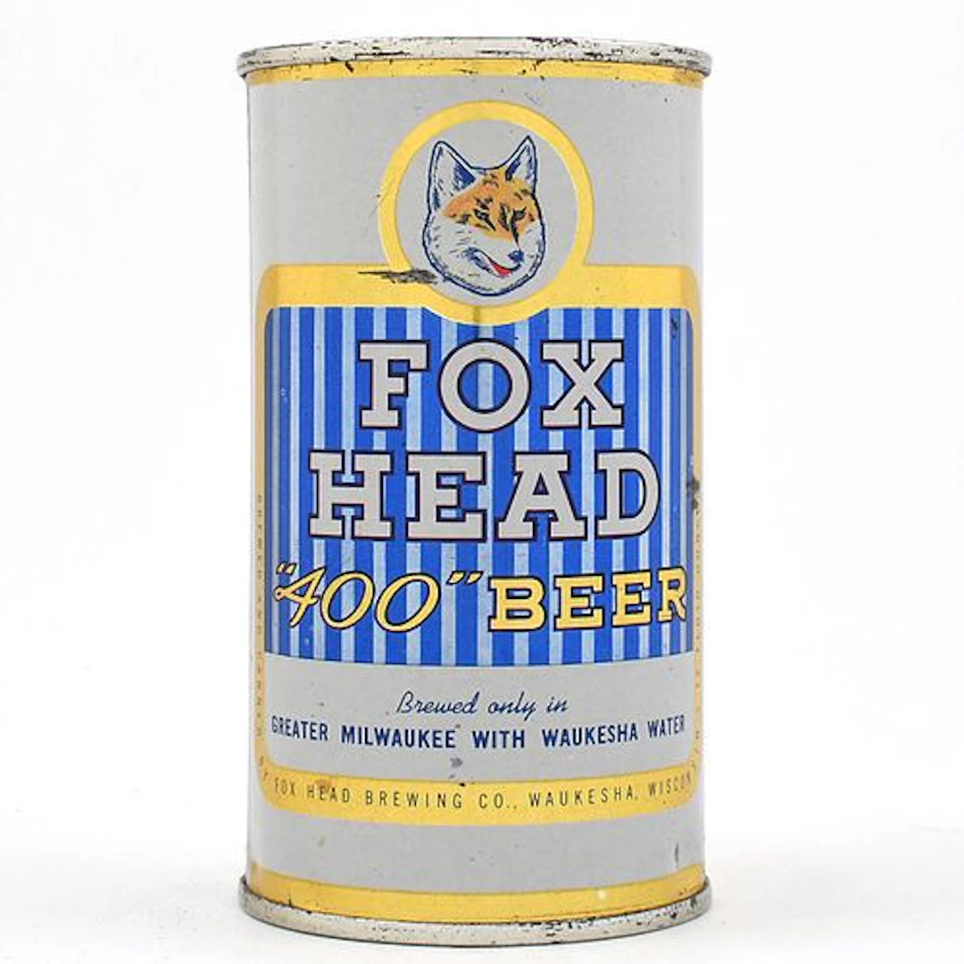 Fox Head 400 Beer Flat Top FOX HEAD WAUKESHA 66-14