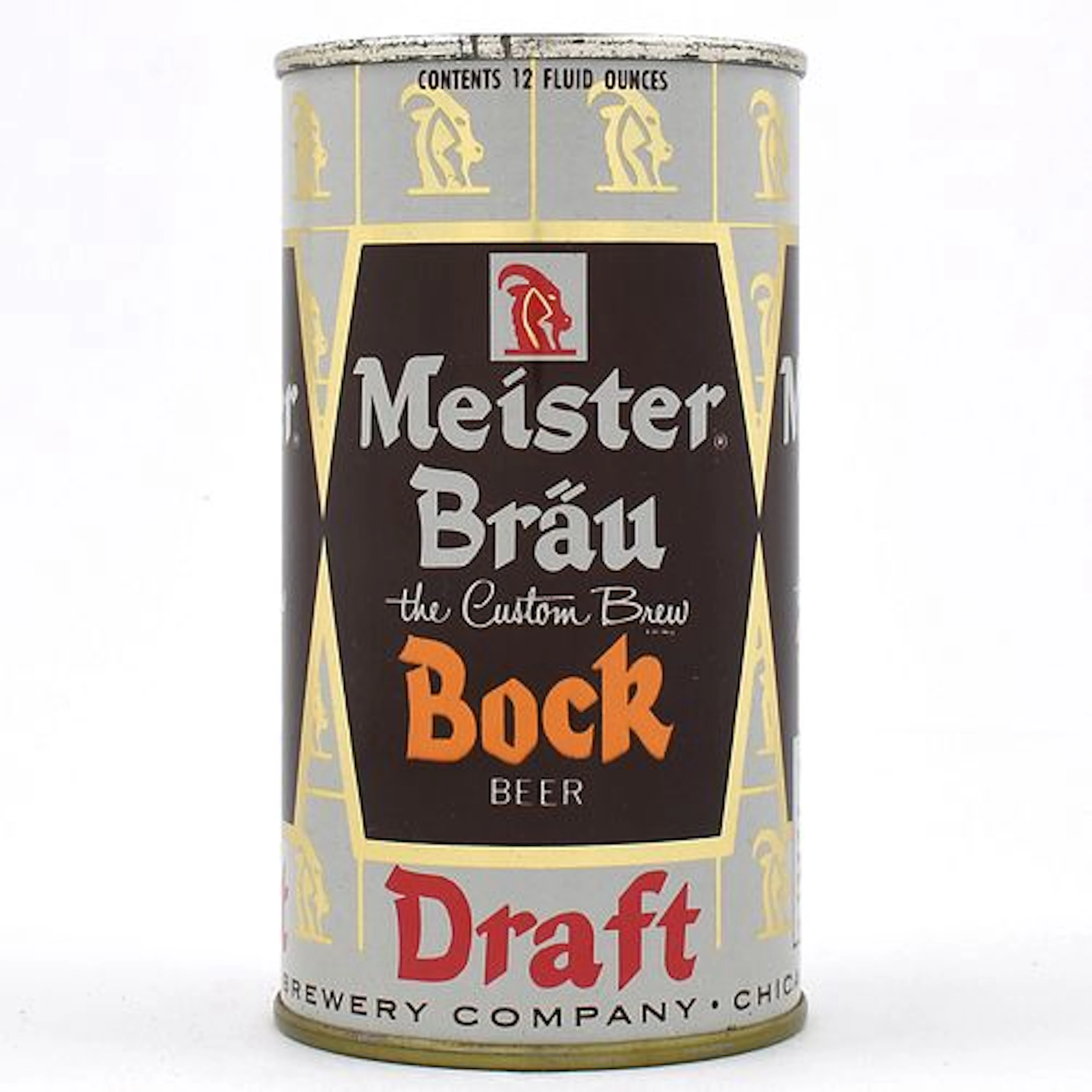 Meister Brau Bock Draft Flat Top 99-8 MINTY